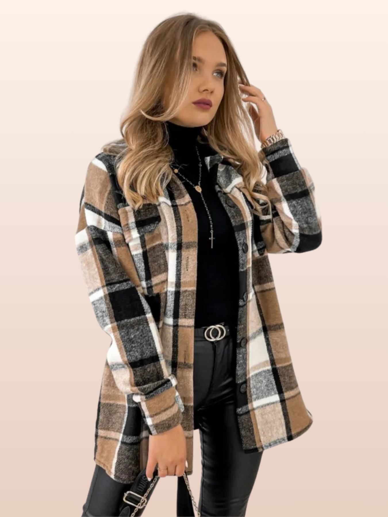 Denise | Checked Jacket