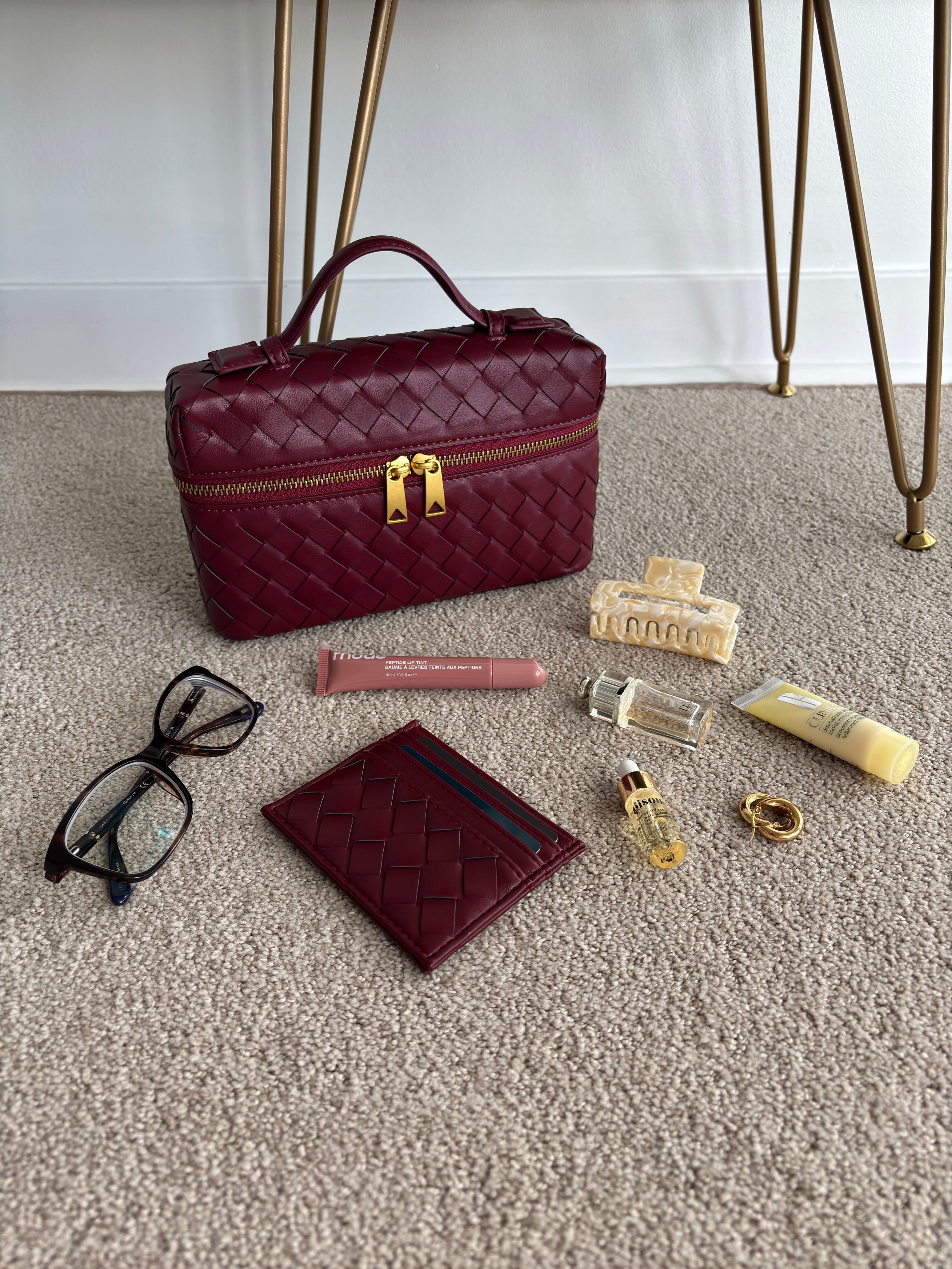 Juliette | Elegantná štruktúrovaná tkaná kabelka