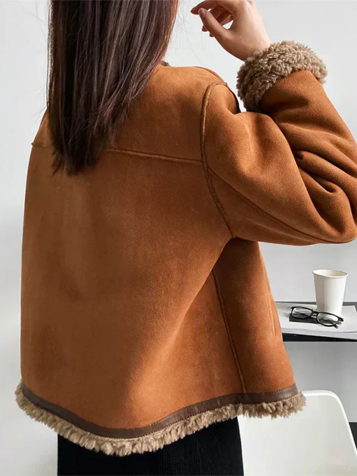 Charlene | Shearling Coat