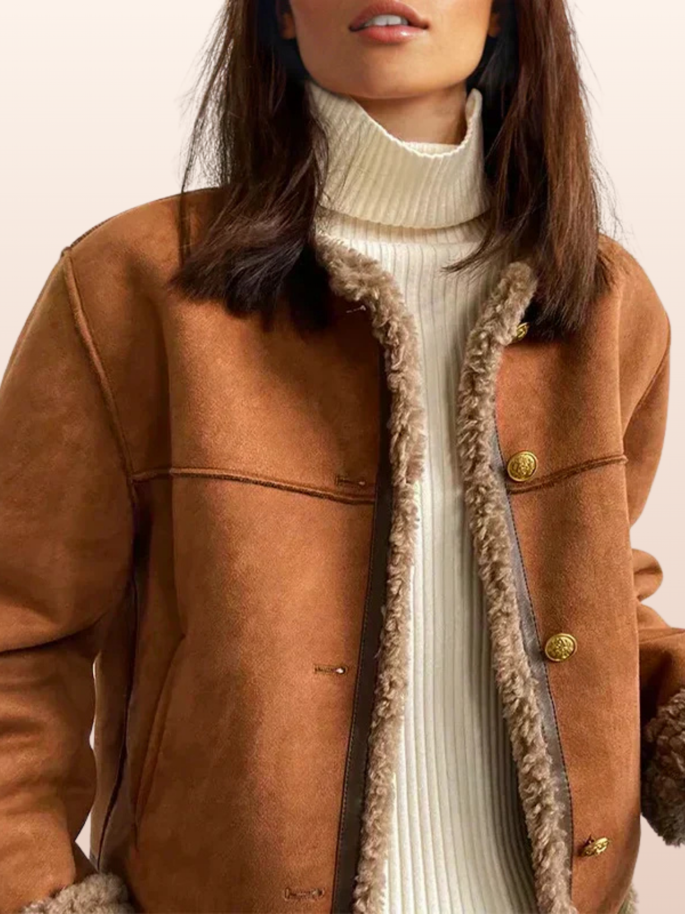 Charlene | Shearling Coat