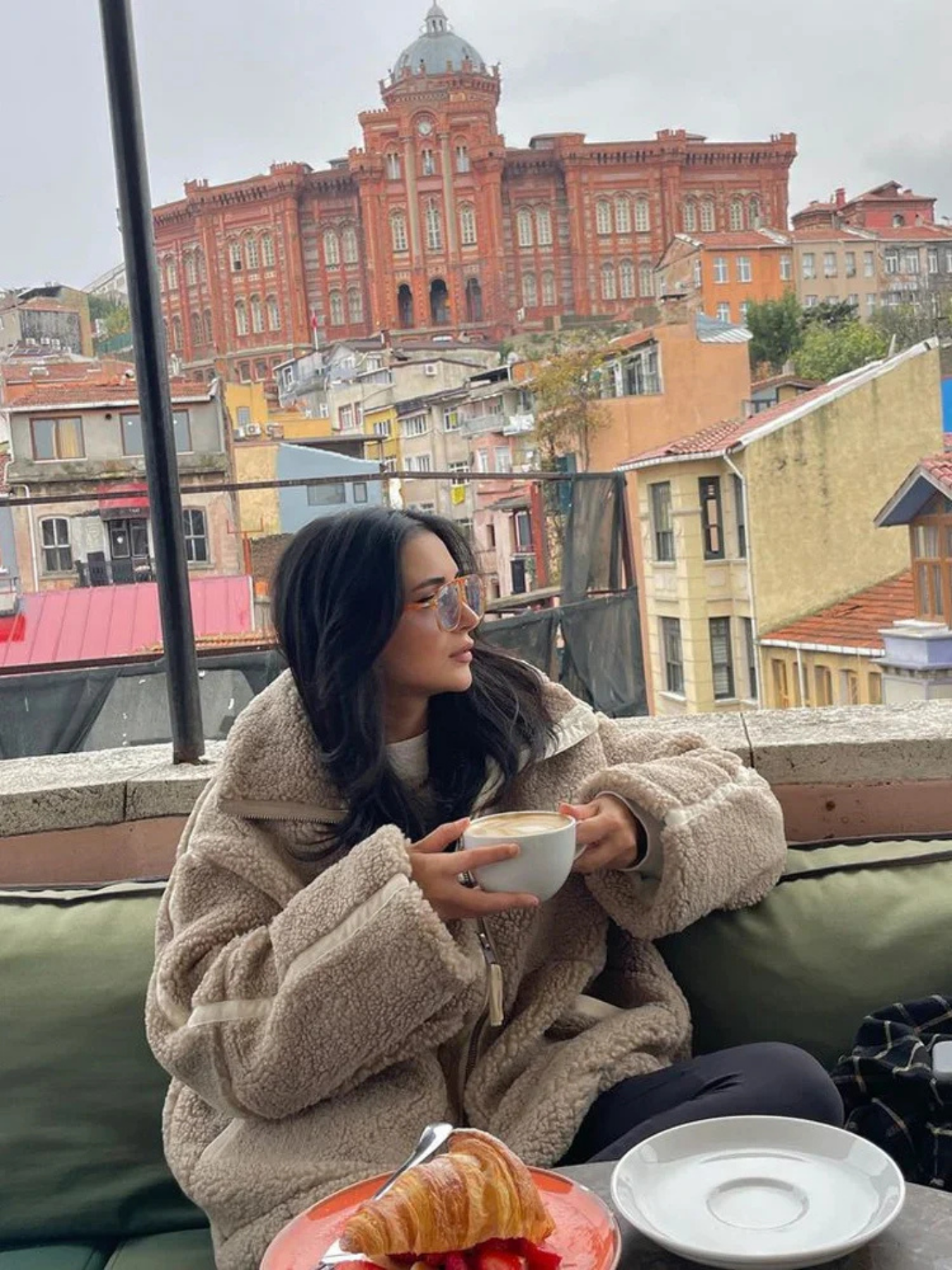 Emma | Hřejivý plyšový kabát