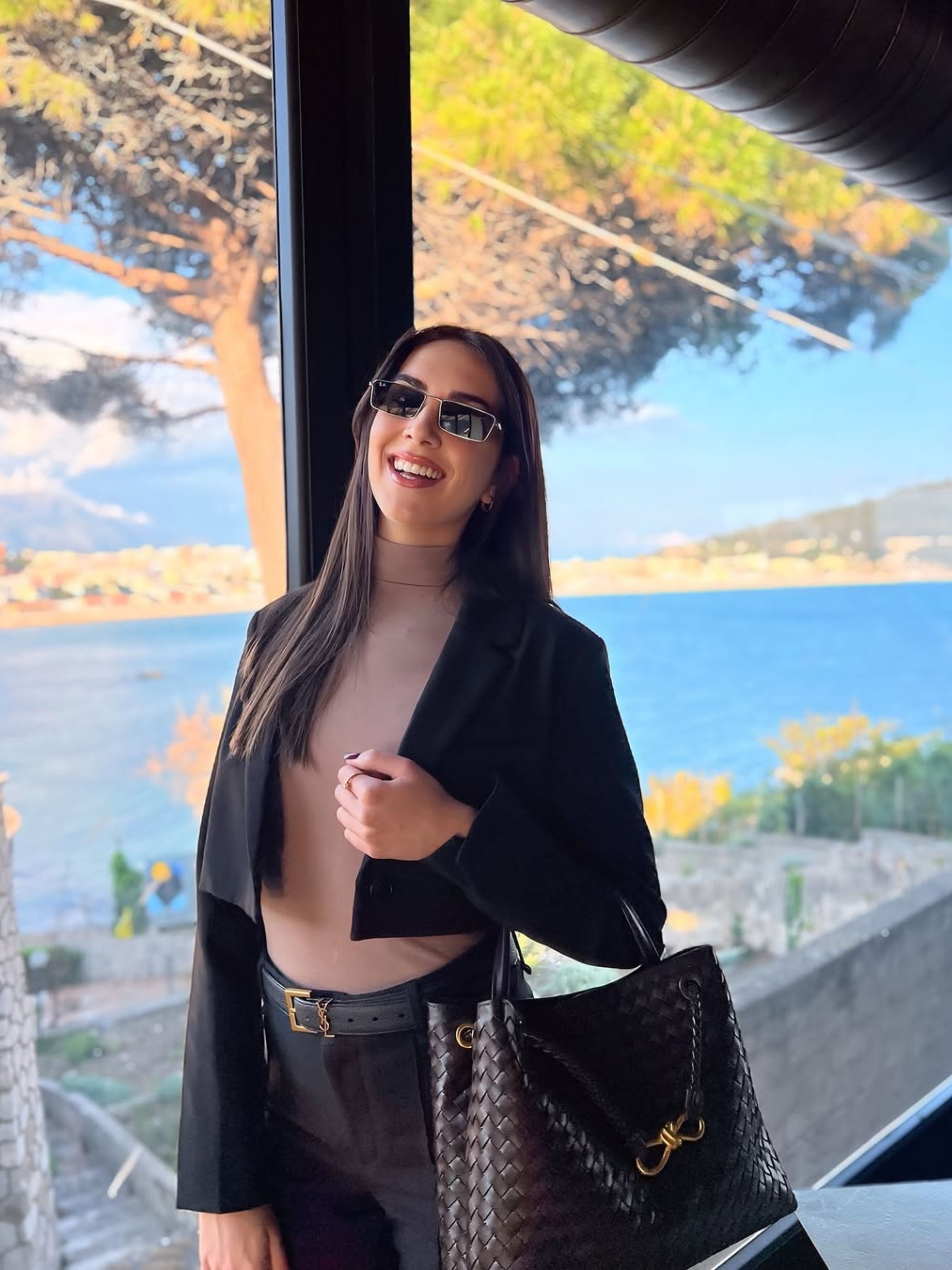 Vivienne | Nadčasová oversized tkaná kabelka