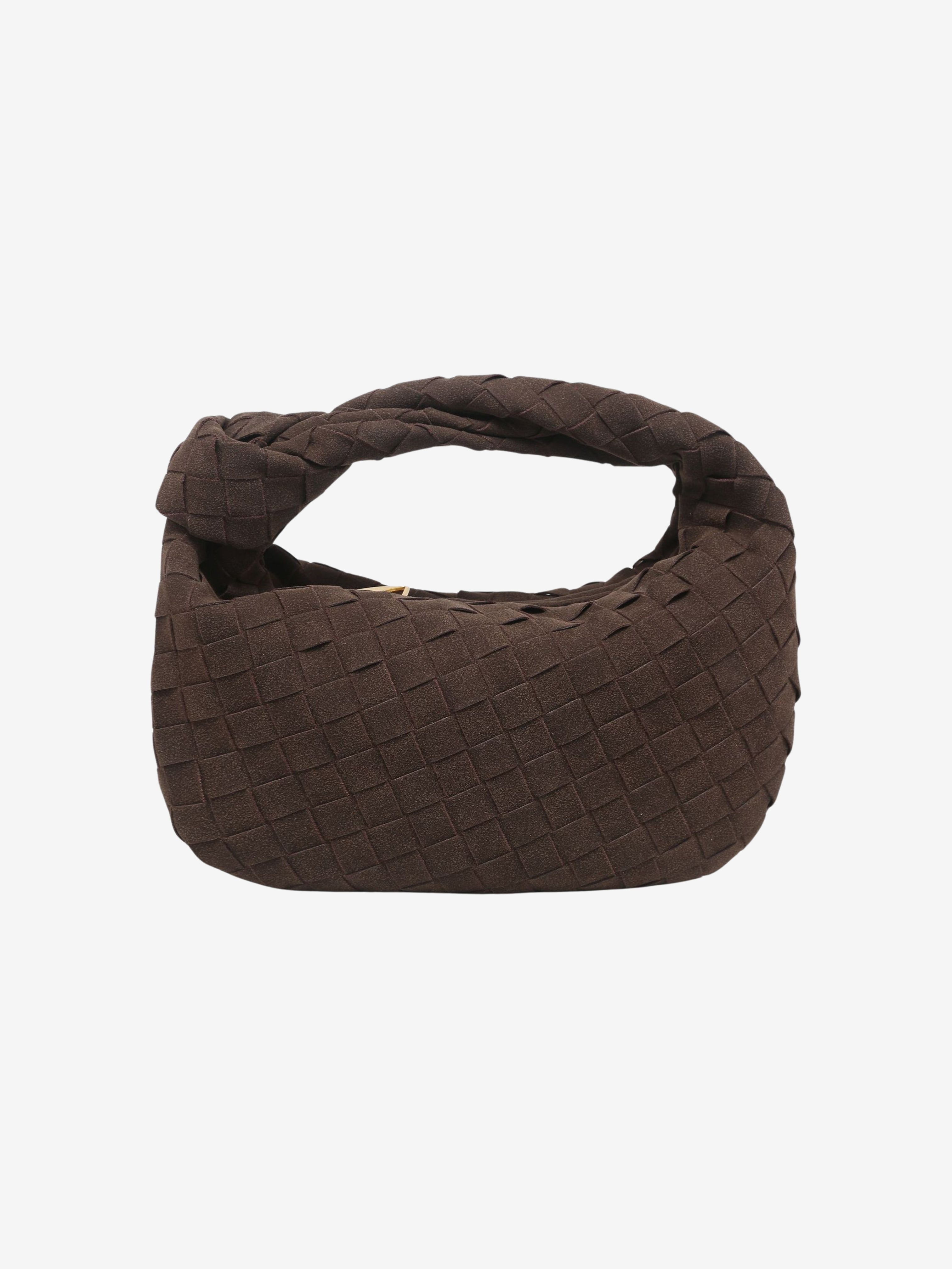 Renee | Mini Pletená Kabelka z Plyše