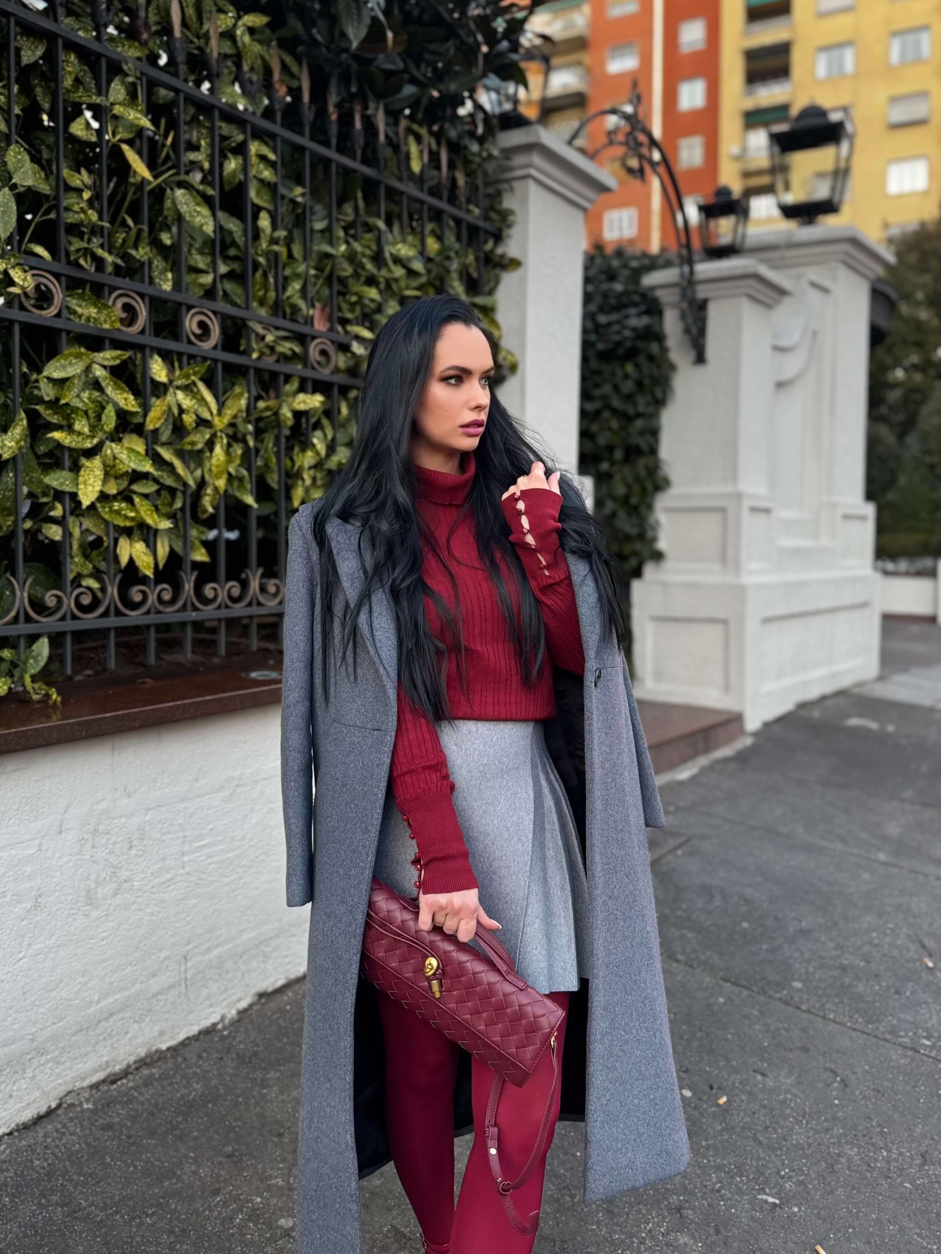 Camila | Elegantná tkaná kabelka s štíhlym dizajnom