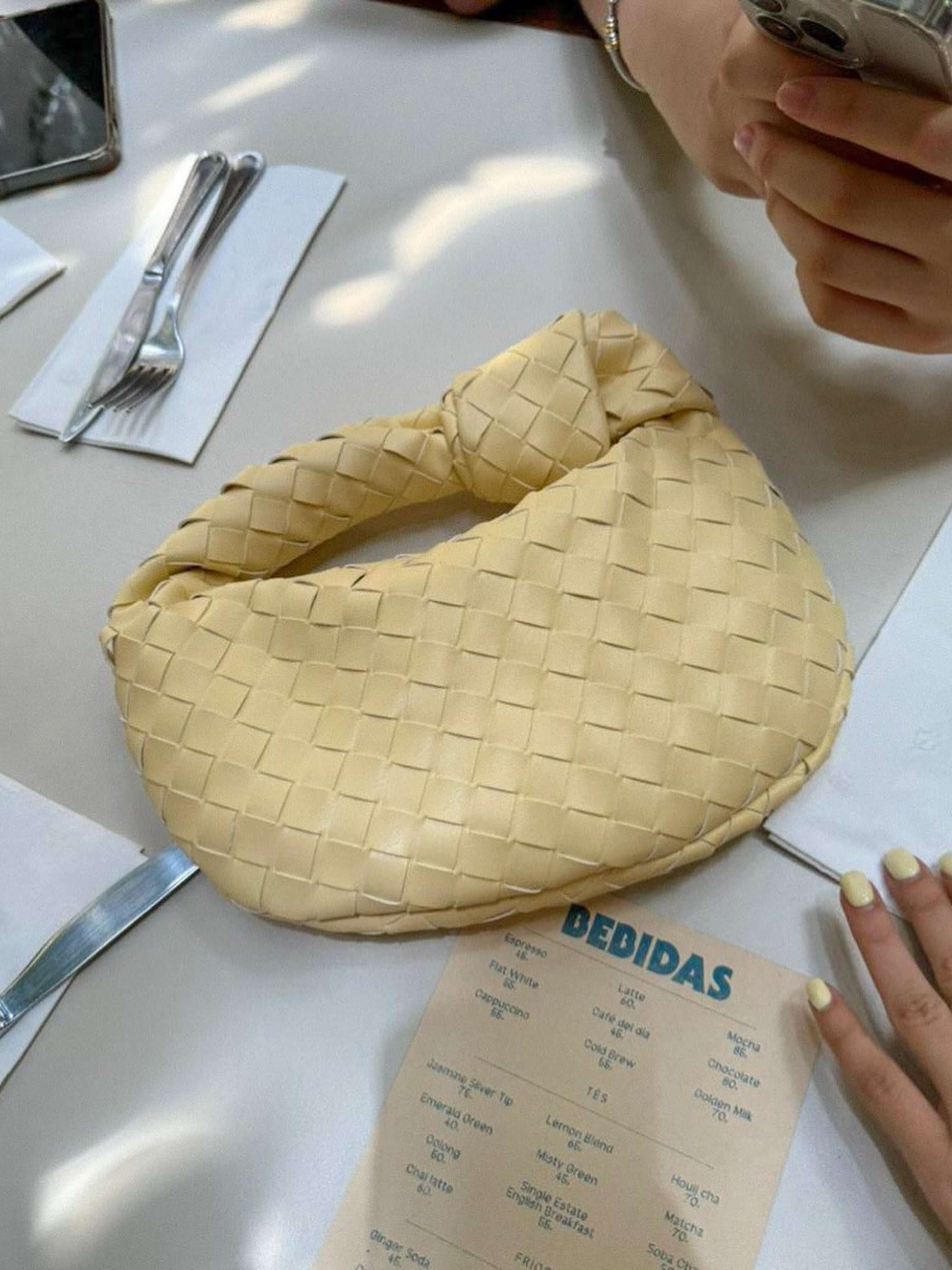 Sienna | Malá taška s pletenou uchom