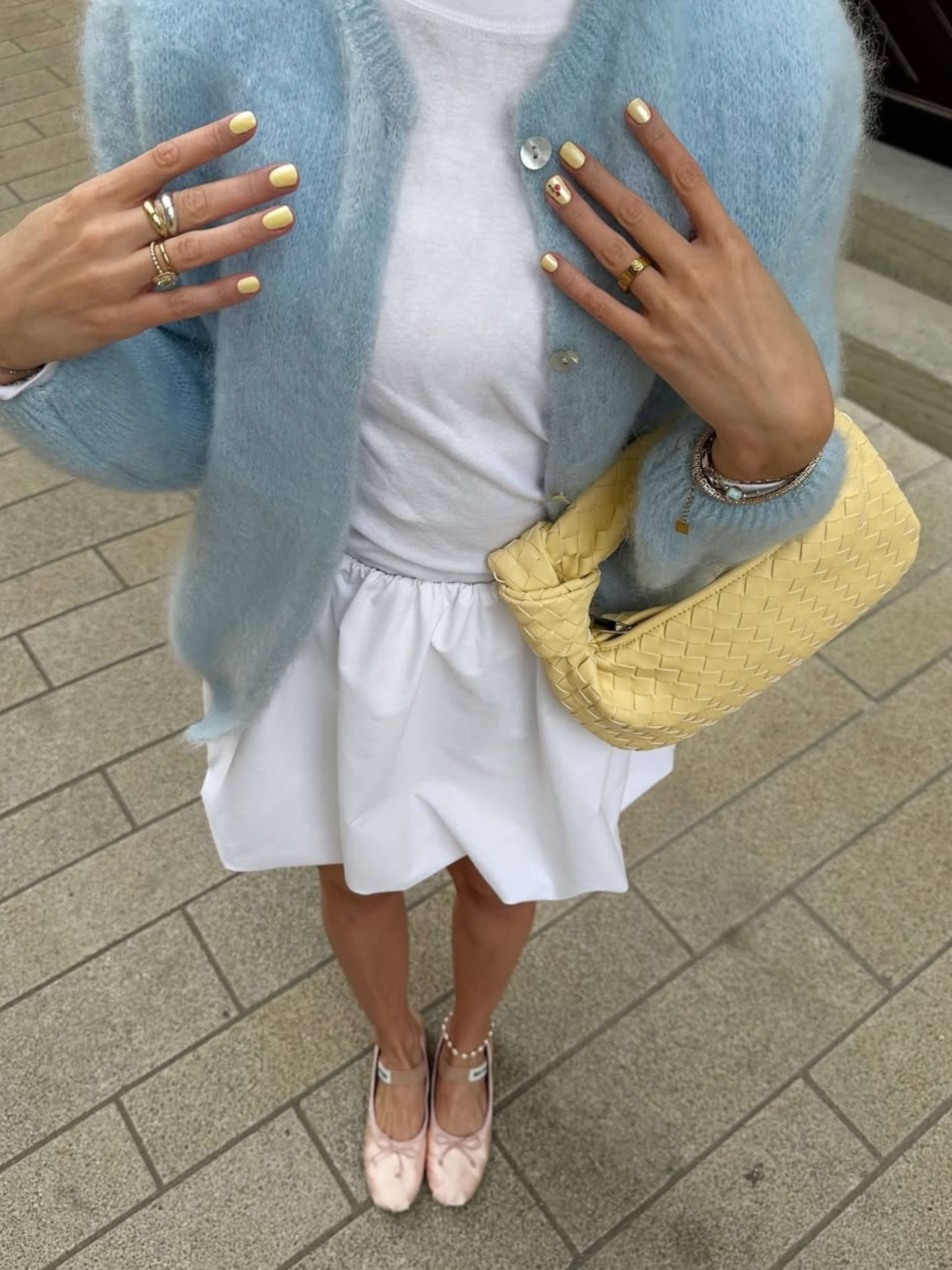 Sienna | Malá taška s pletenou uchom