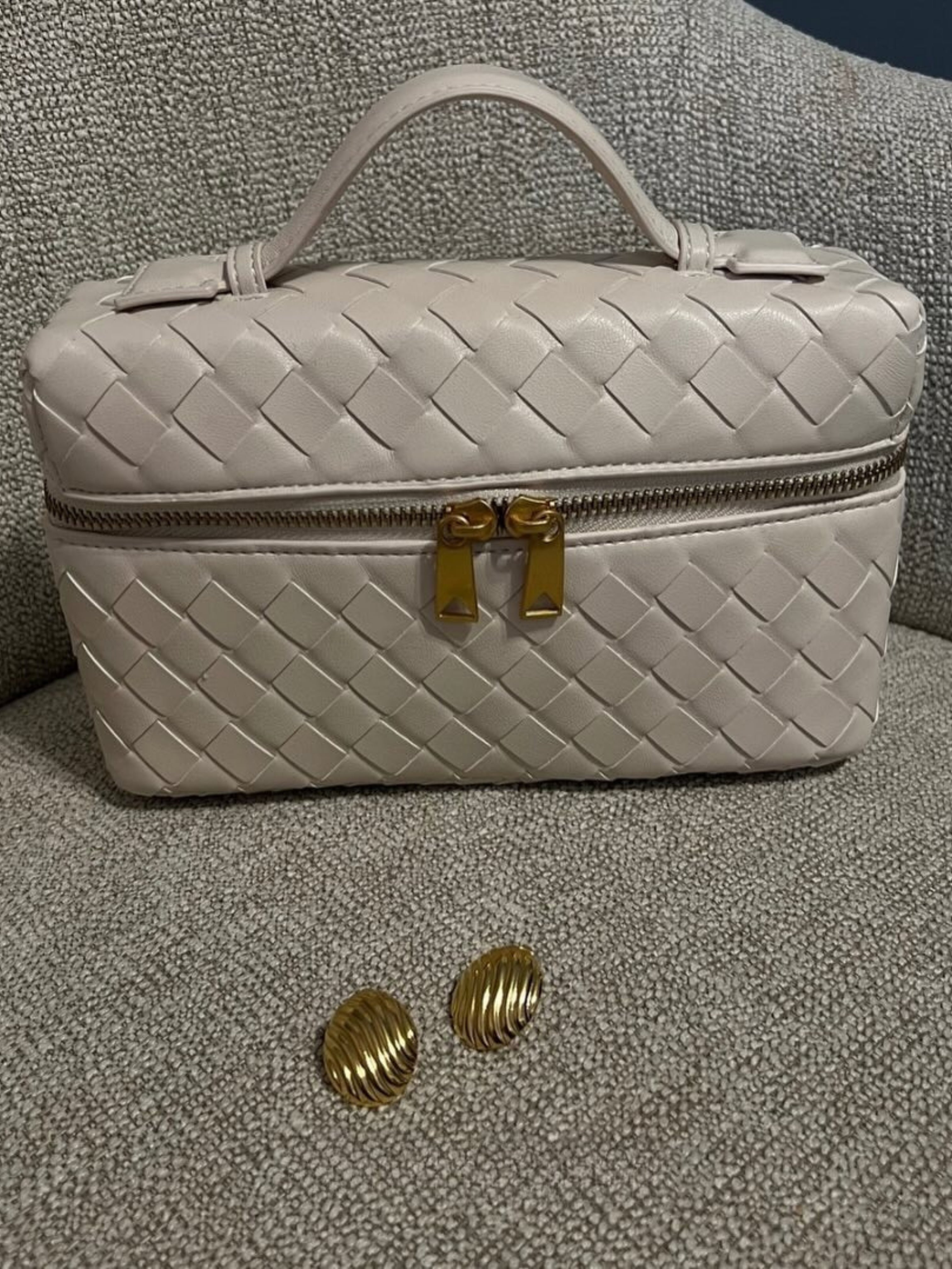 Juliette | Elegantná štruktúrovaná tkaná kabelka