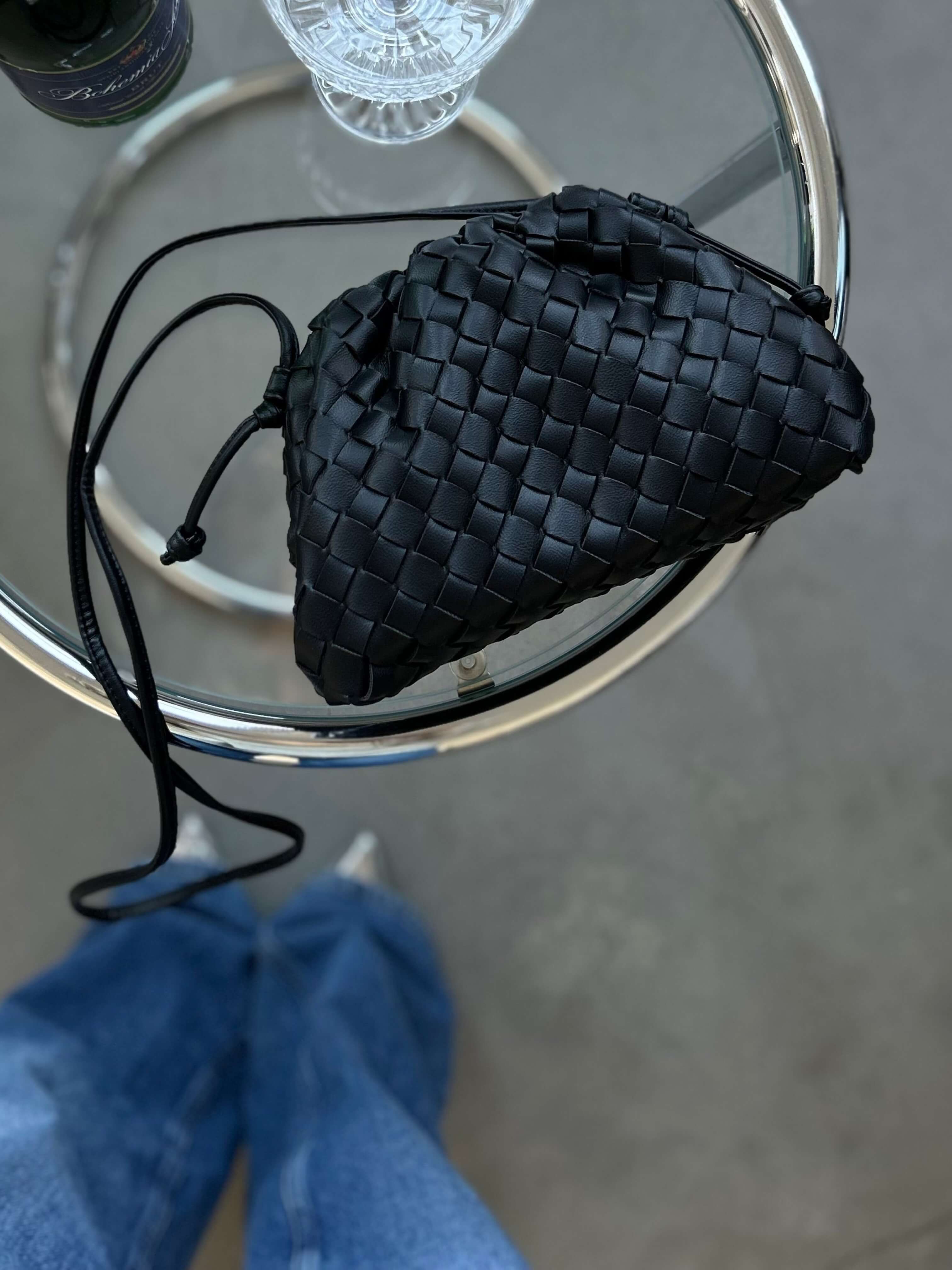 Heleina | Elegantná pletená crossbody taška