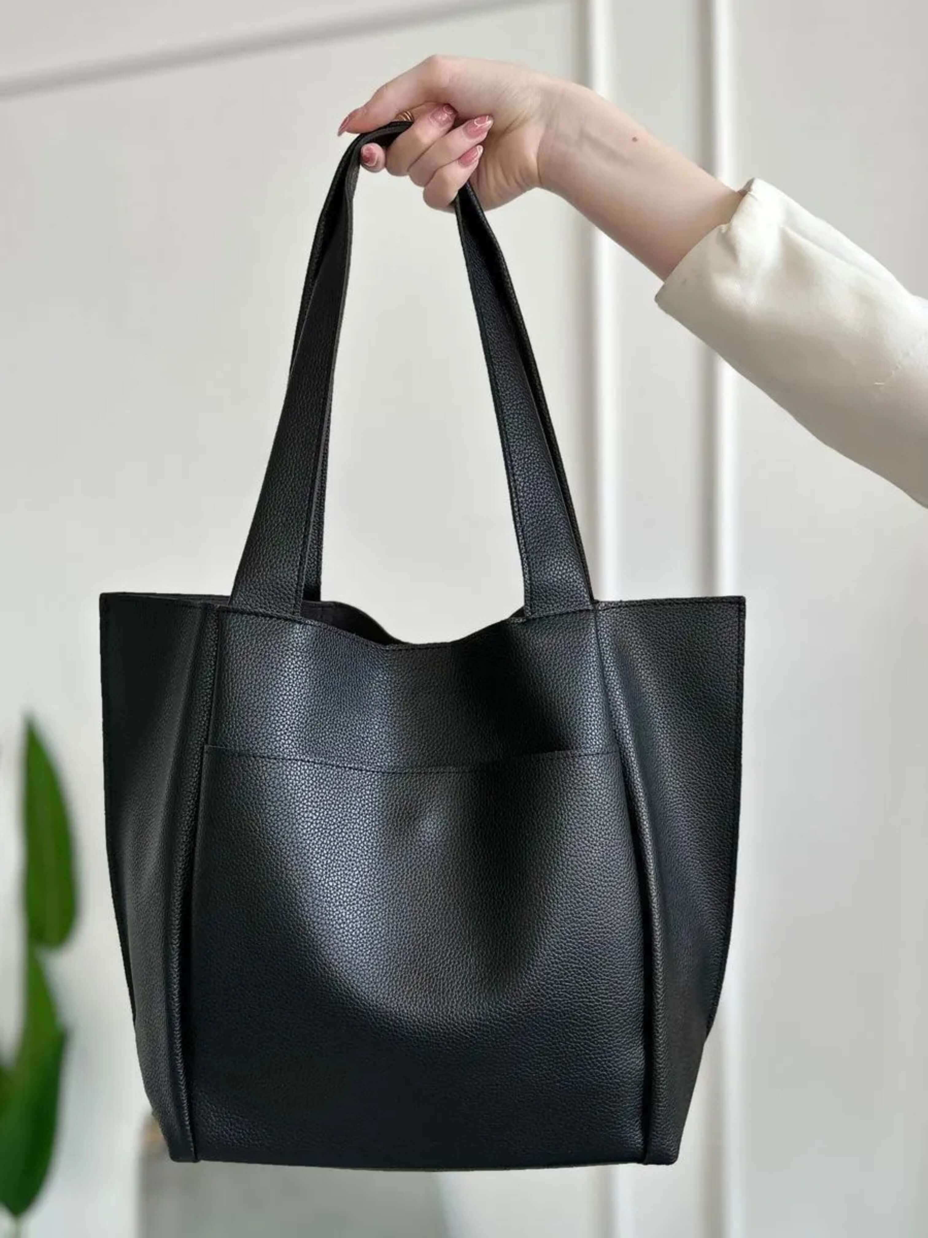 Clara | Klasická štruktúrovaná taška na rameno pre každodenné nosenie