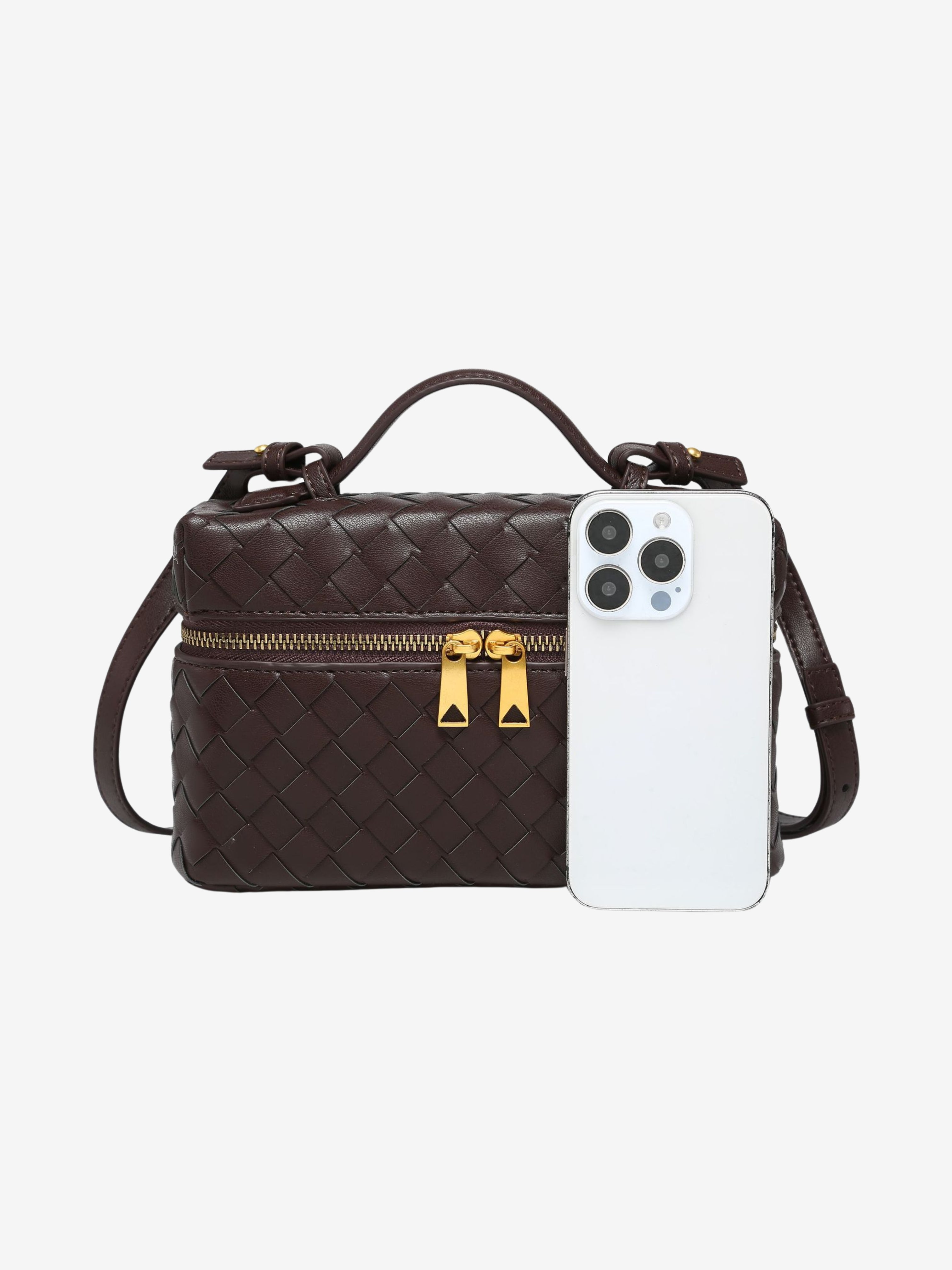 Juliette | Elegantná štruktúrovaná tkaná kabelka