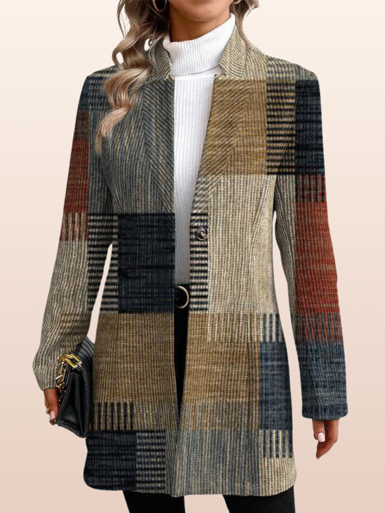 Marina | Elegantný Blazer s Vzorom