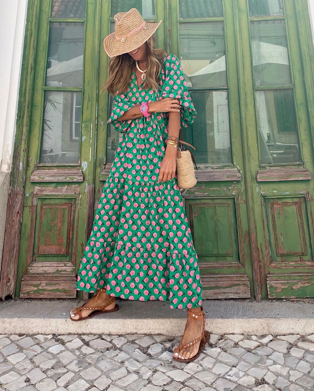 Fiona™ | Boho Chic Maximalist Dress