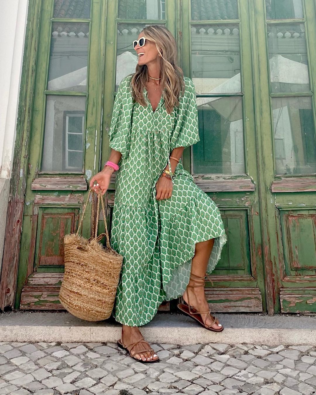 Fiona™ | Boho Chic Maximalist Dress