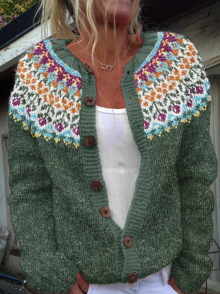 Alisa | Vintage Icelandic Cardigan