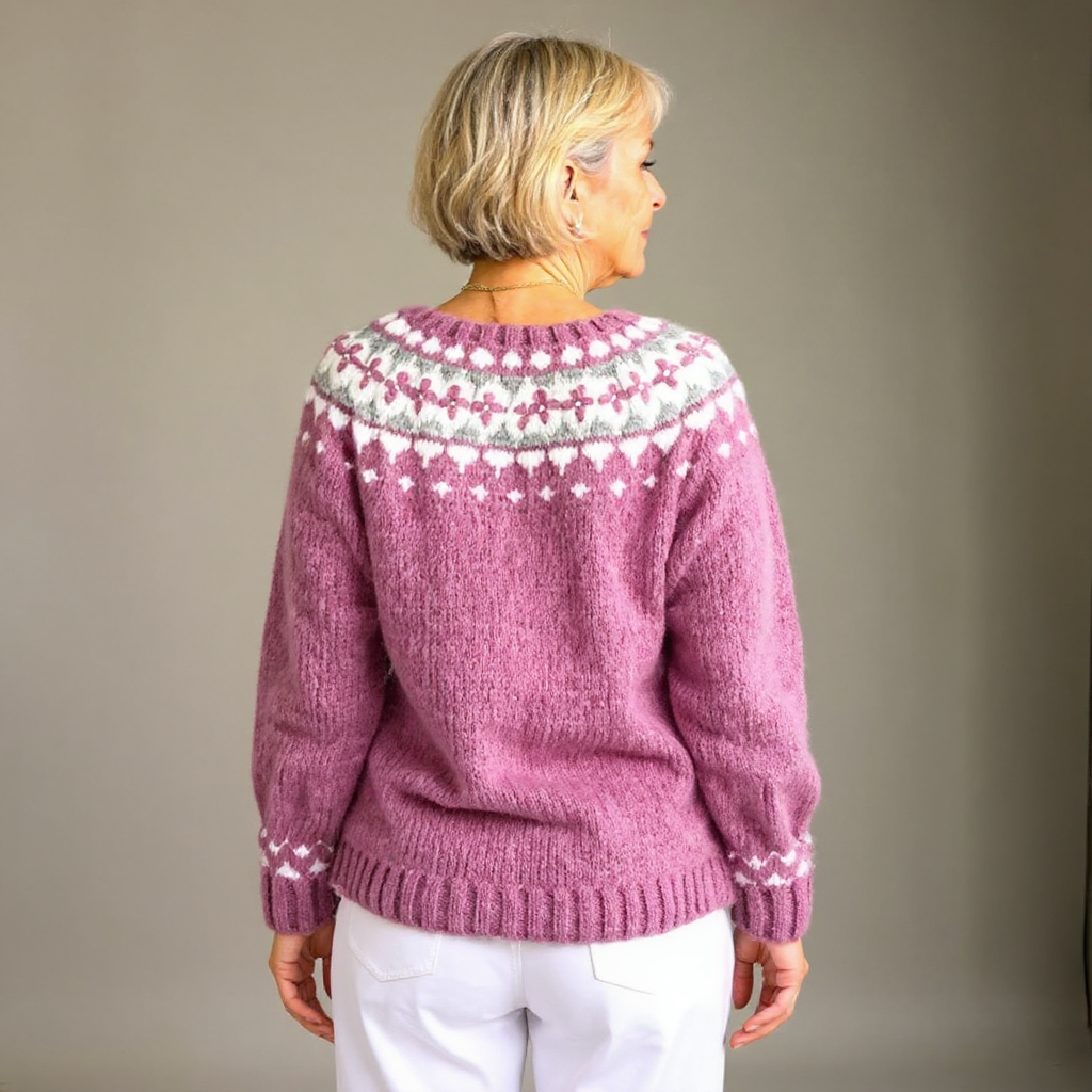 Maya | Retro Island Sweater