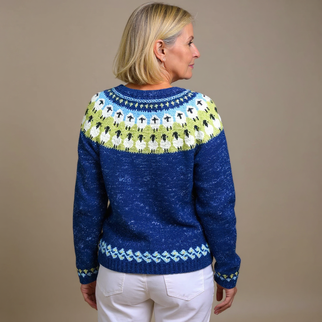 Sophie | Retro Island Cardigan