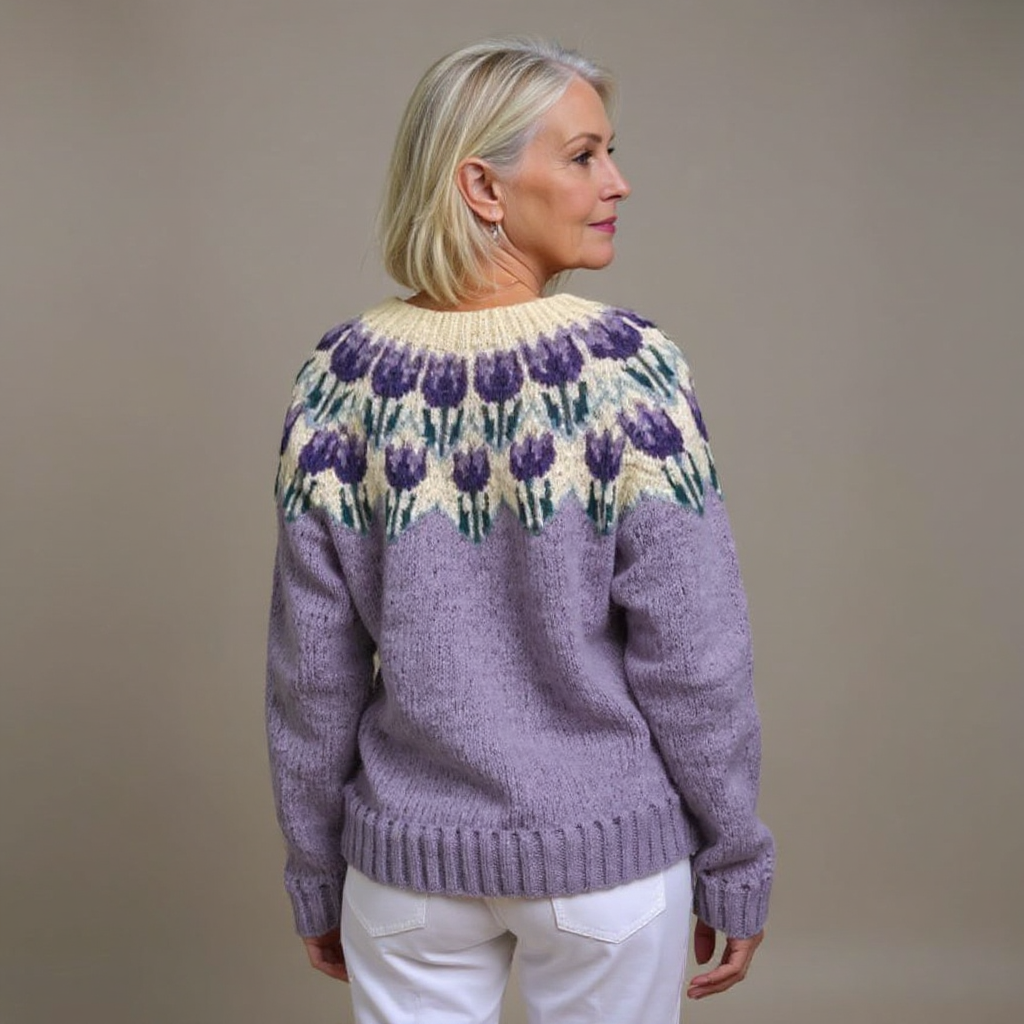 Josephine | Retro Island Cardigan