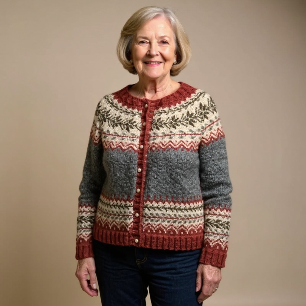 Atasha | Retro Island Sweater