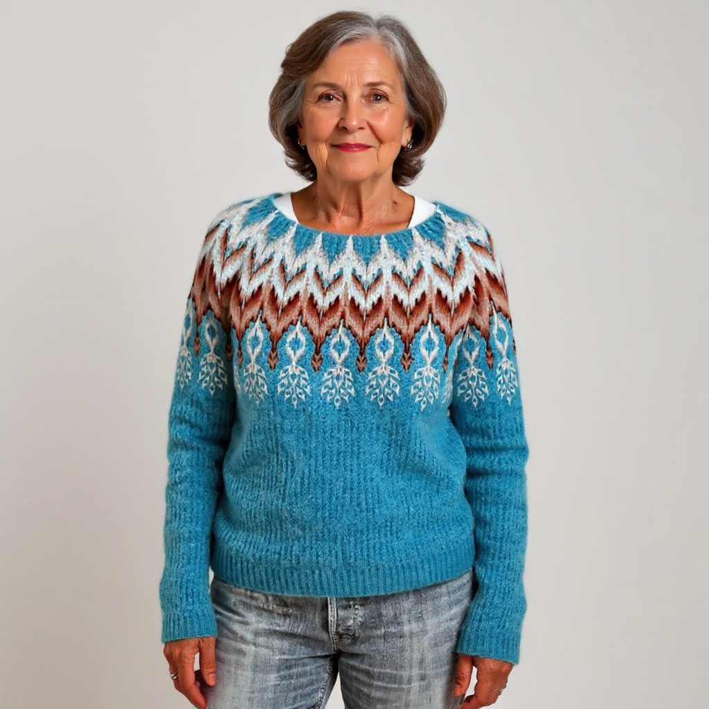 Evelyn | Retro Salos Sweater
