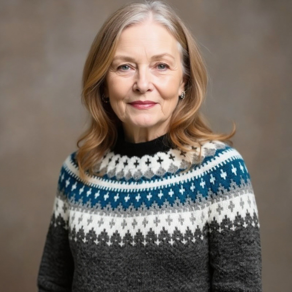 Althea | Retro Island Sweater