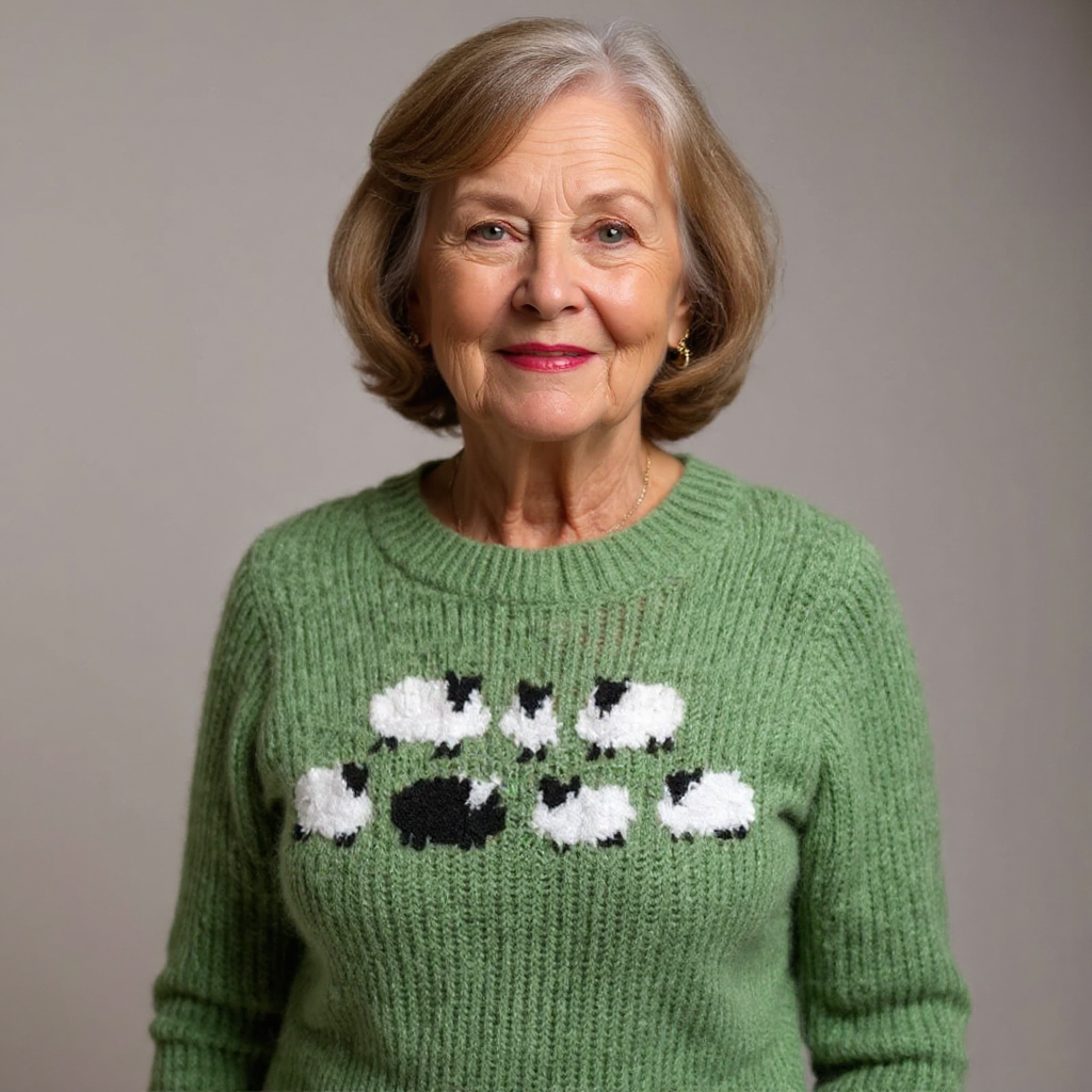 Addison | Retro Island Sweater