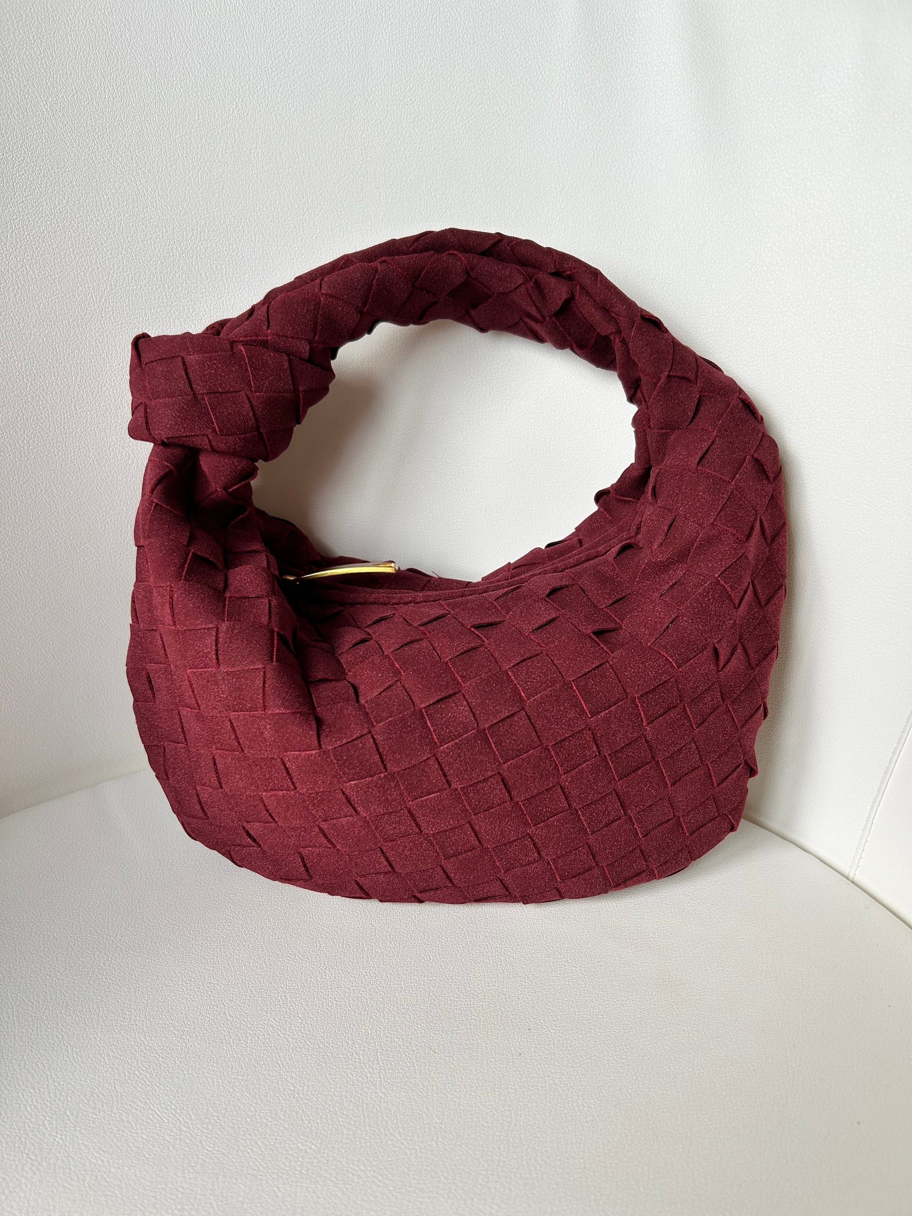 Renee | Mini Pletená Kabelka z Plyše