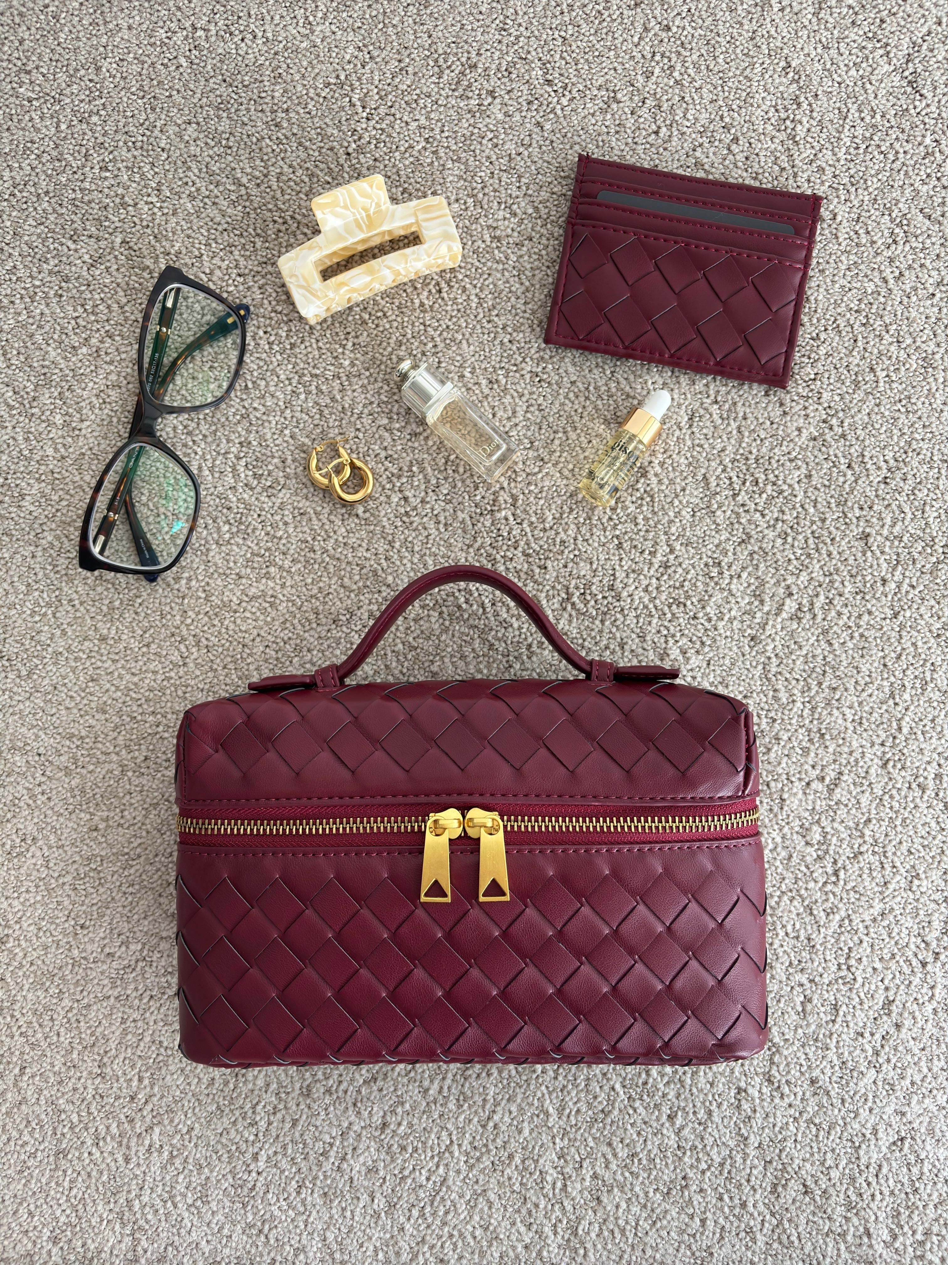 Juliette | Elegantná štruktúrovaná tkaná kabelka