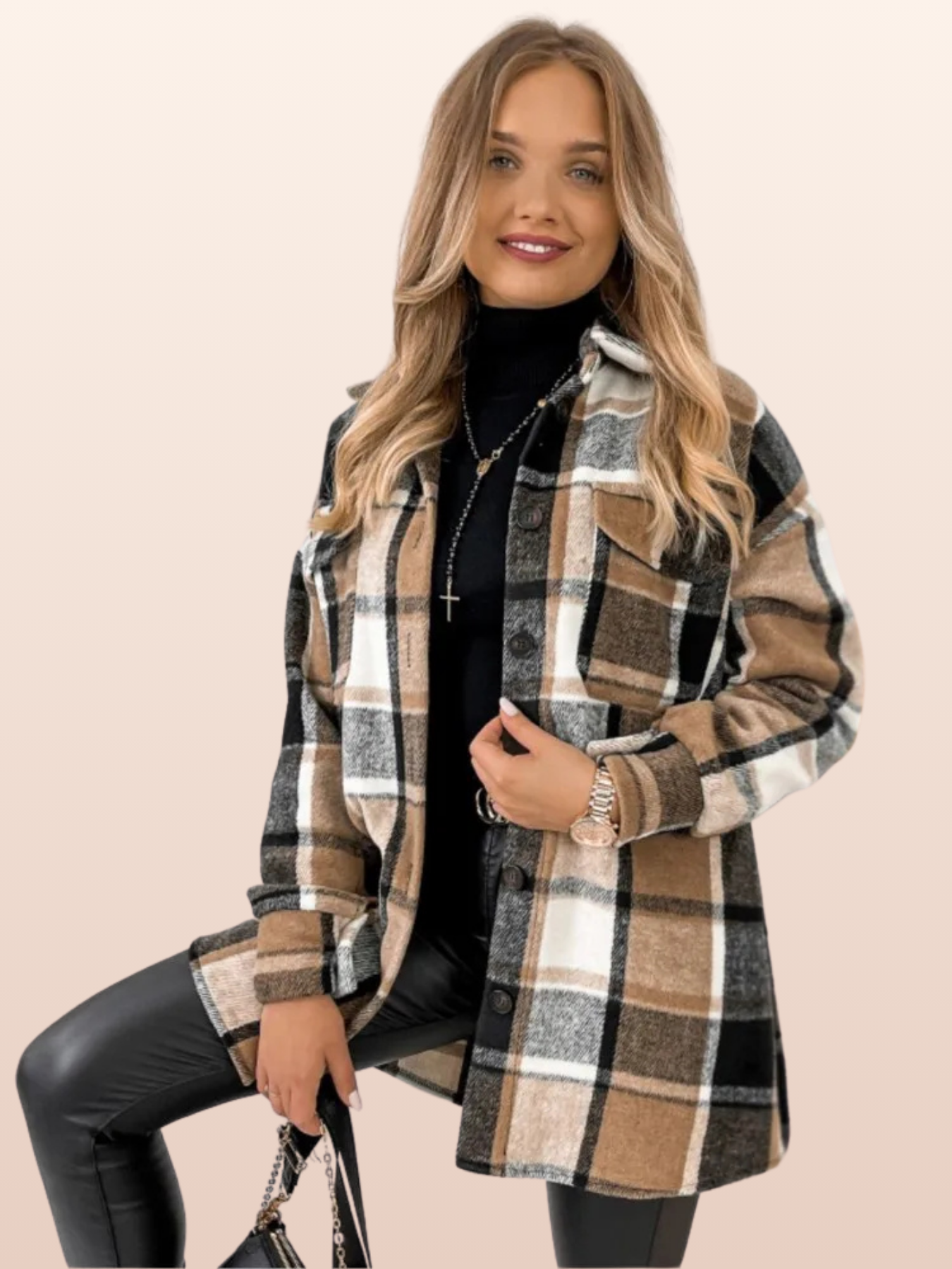 Denise | Checked Jacket