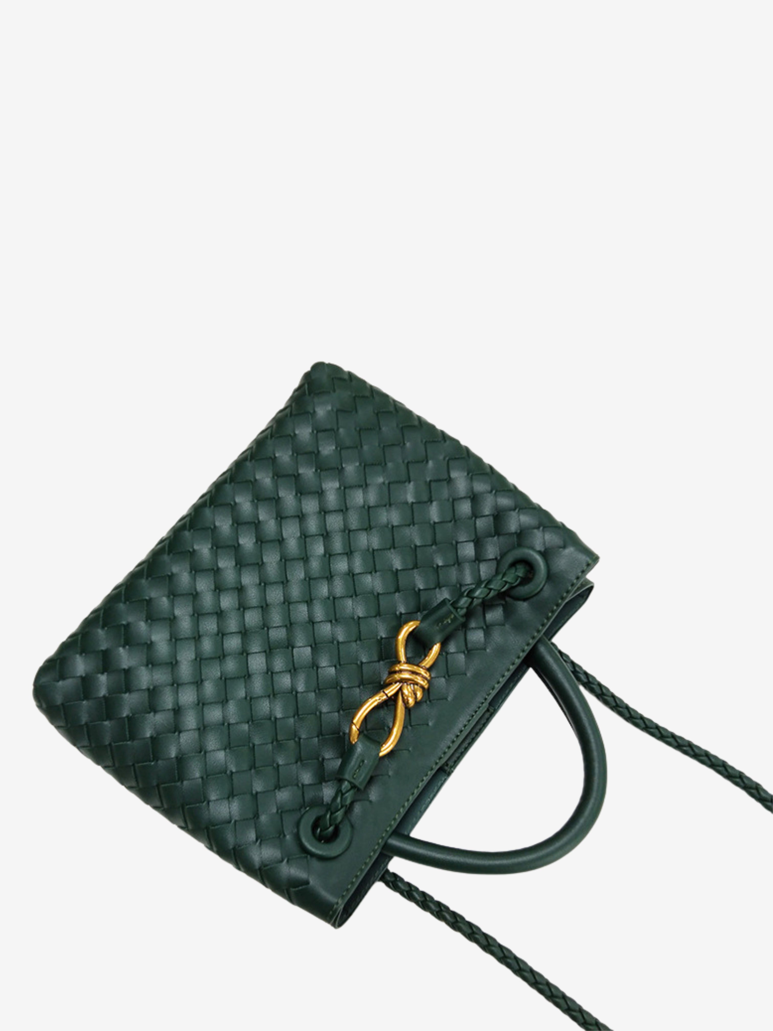 Eloise | Kompaktná tkaná kabelka s textúrovaným povrchom