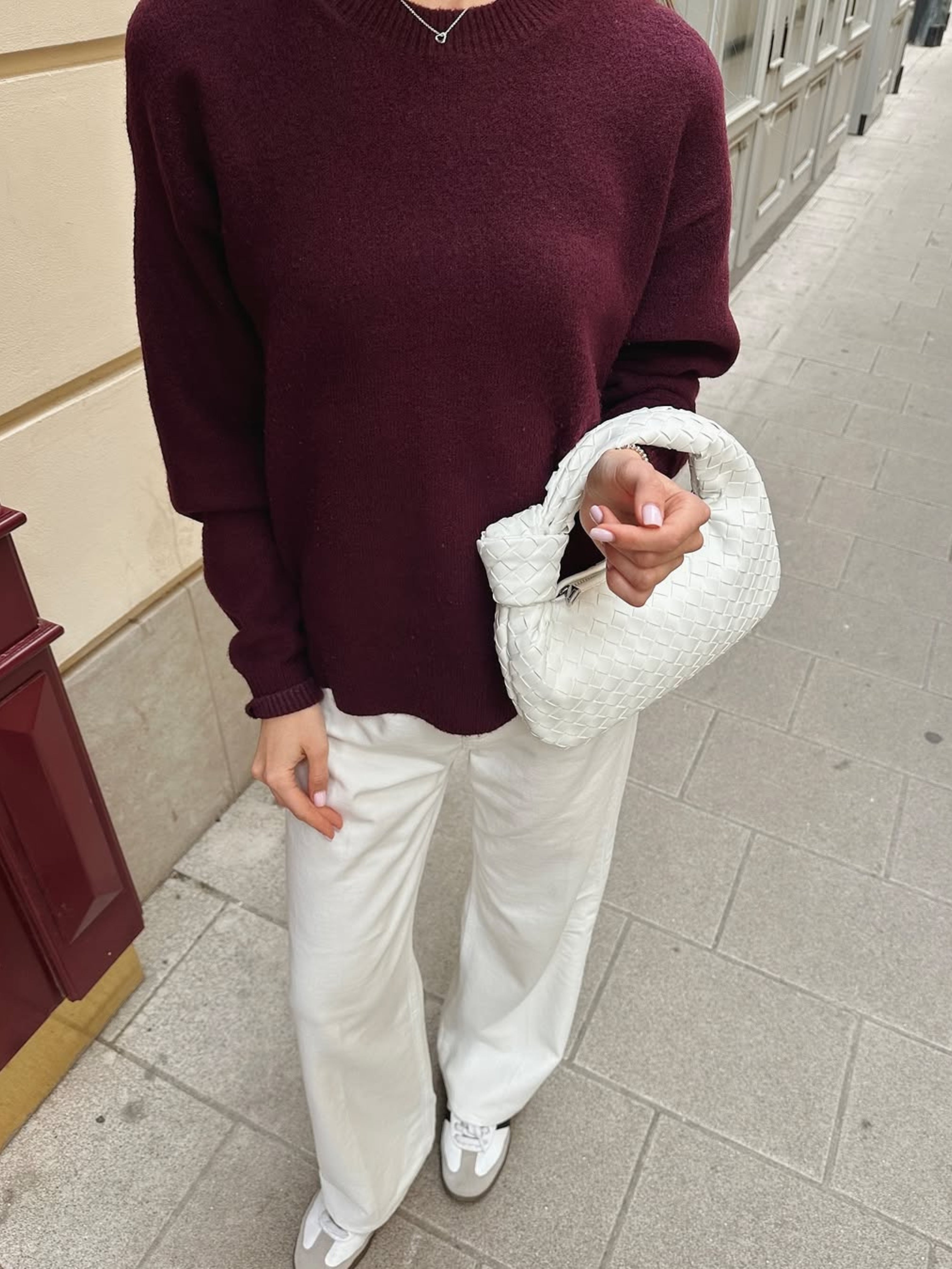 Sienna | Malá taška s pletenou uchom