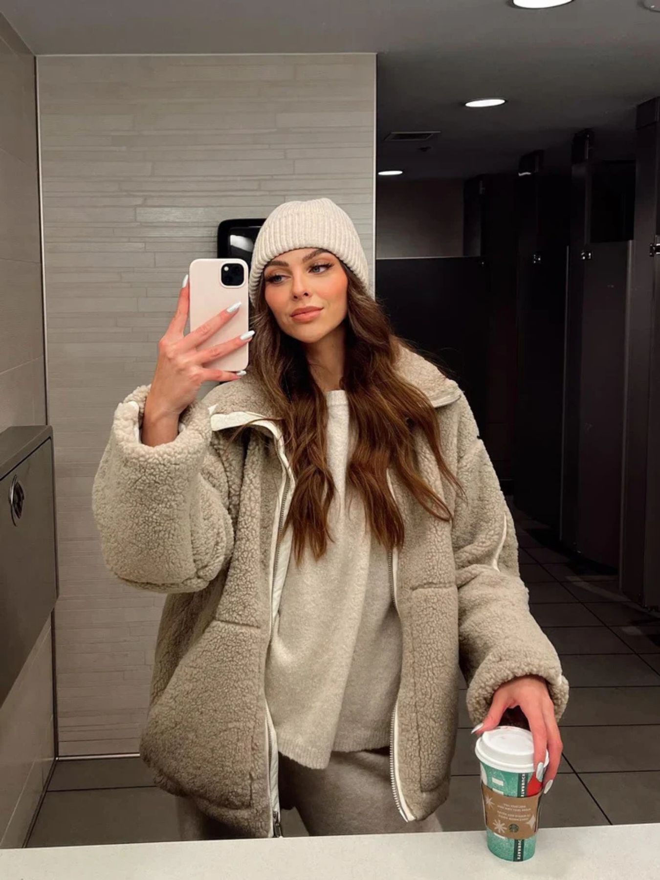 Emma | Hřejivý plyšový kabát