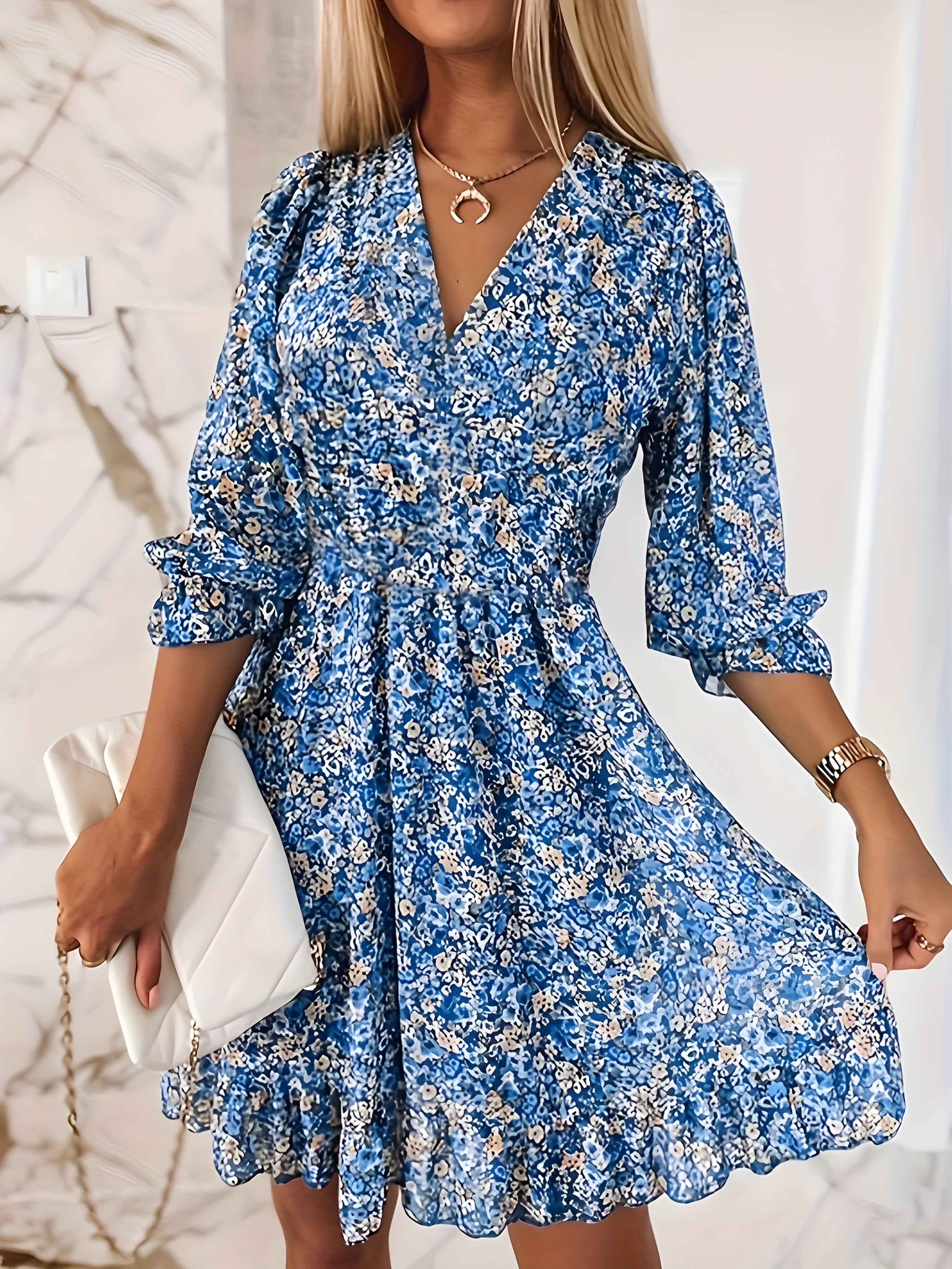 Anne Mette™ | Elegantné Maxi Šaty s Lichotivou Siluetou