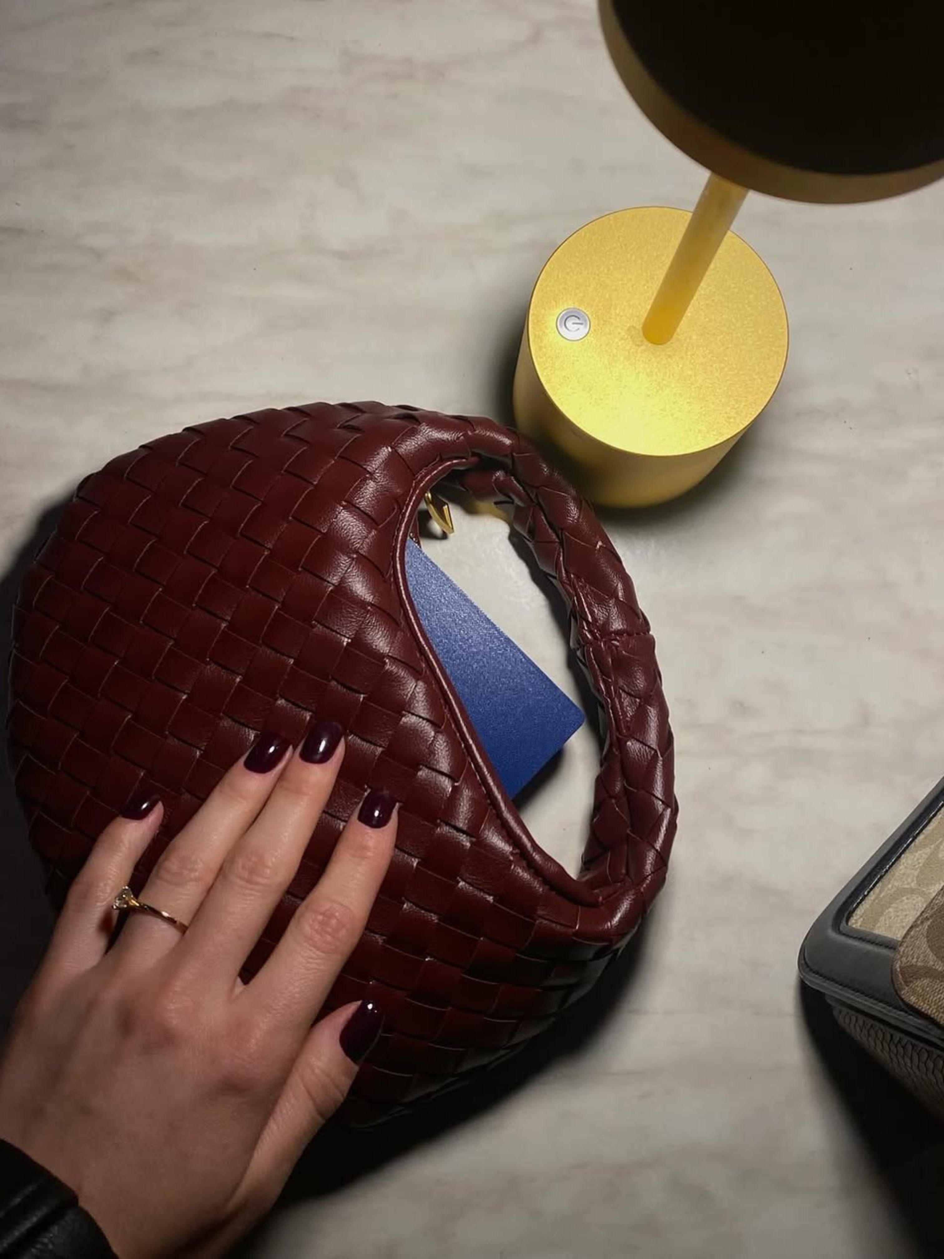 Marissa | Klasická tkaná mini kabelka