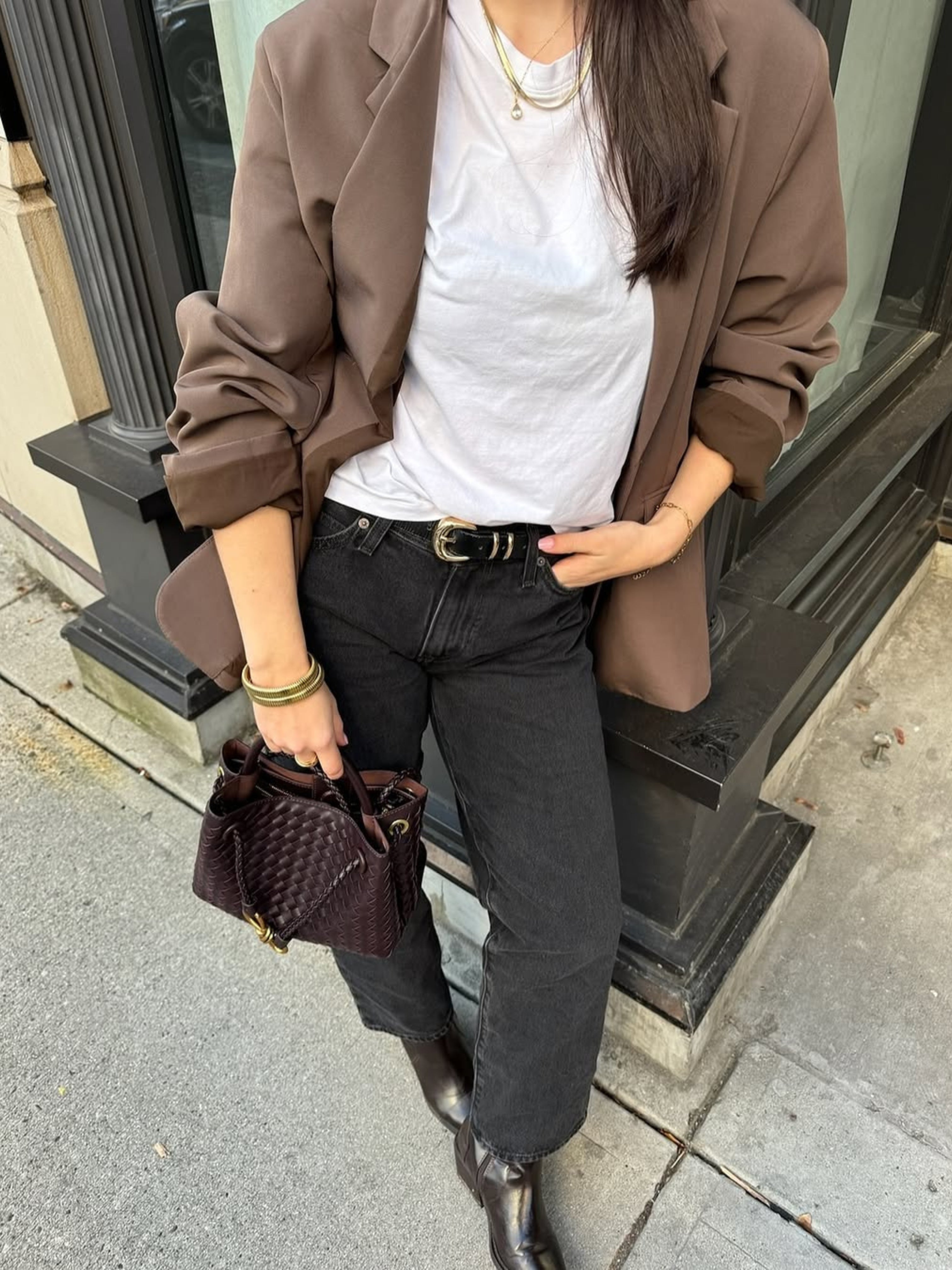 Eloise | Kompaktná tkaná kabelka s textúrovaným povrchom