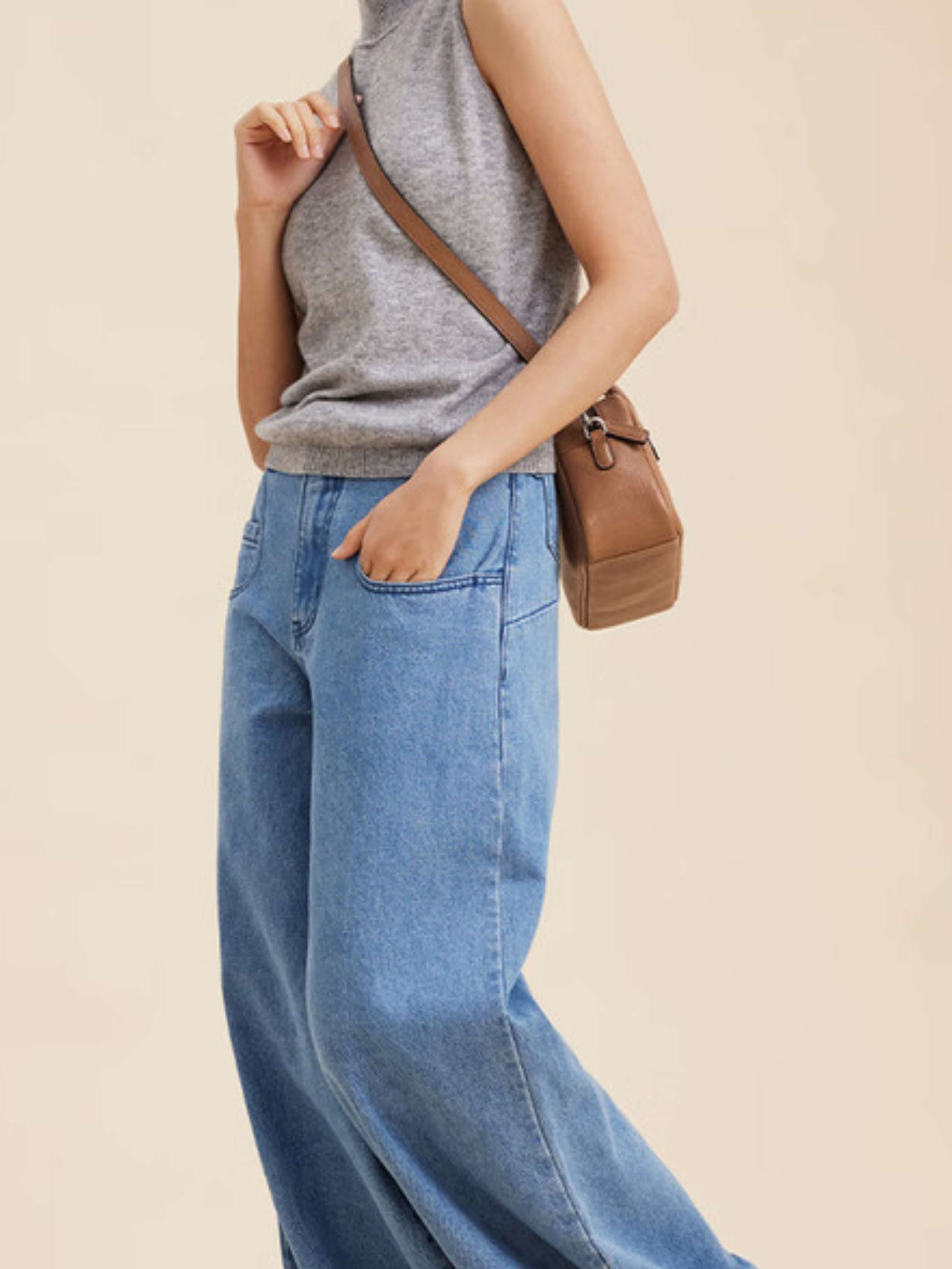 Eliza | Elegantná štvorec kabelka so zipsom