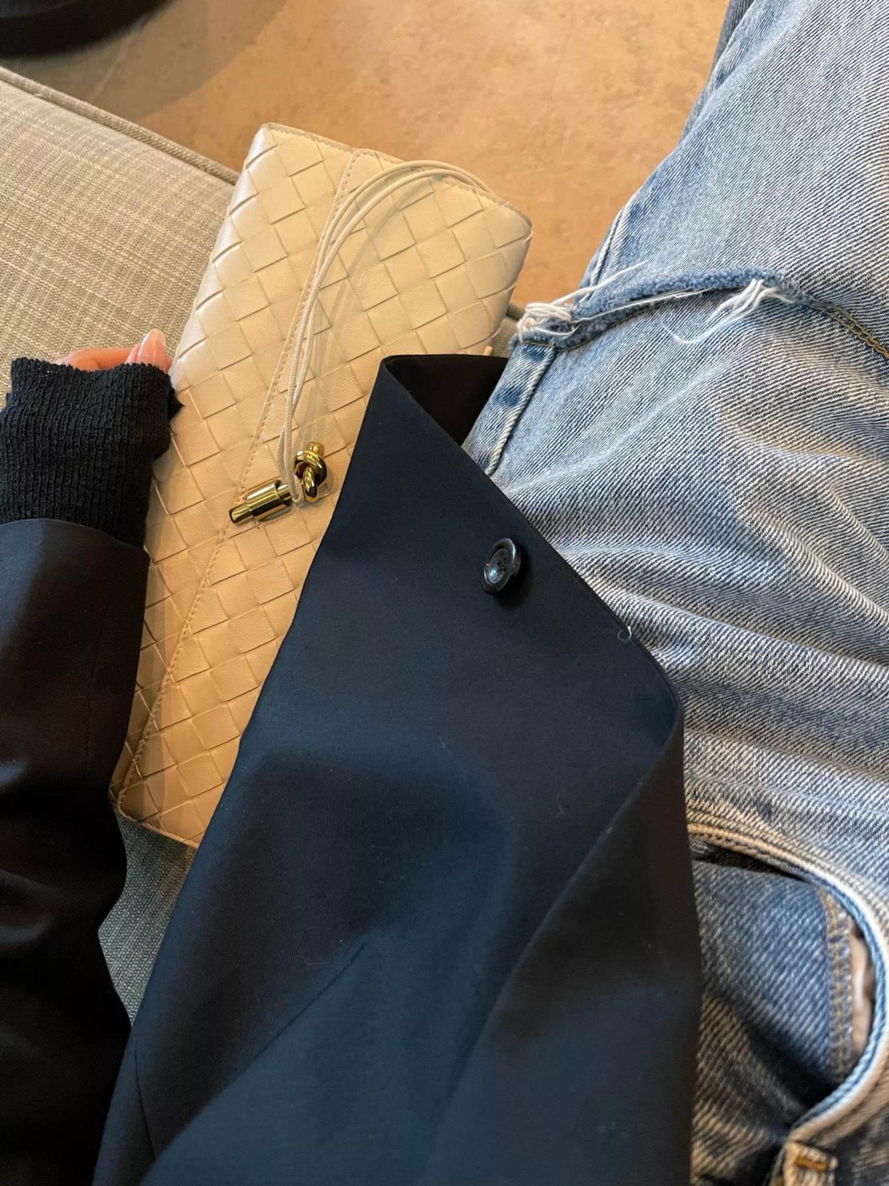 Camila | Elegantná tkaná kabelka s štíhlym dizajnom