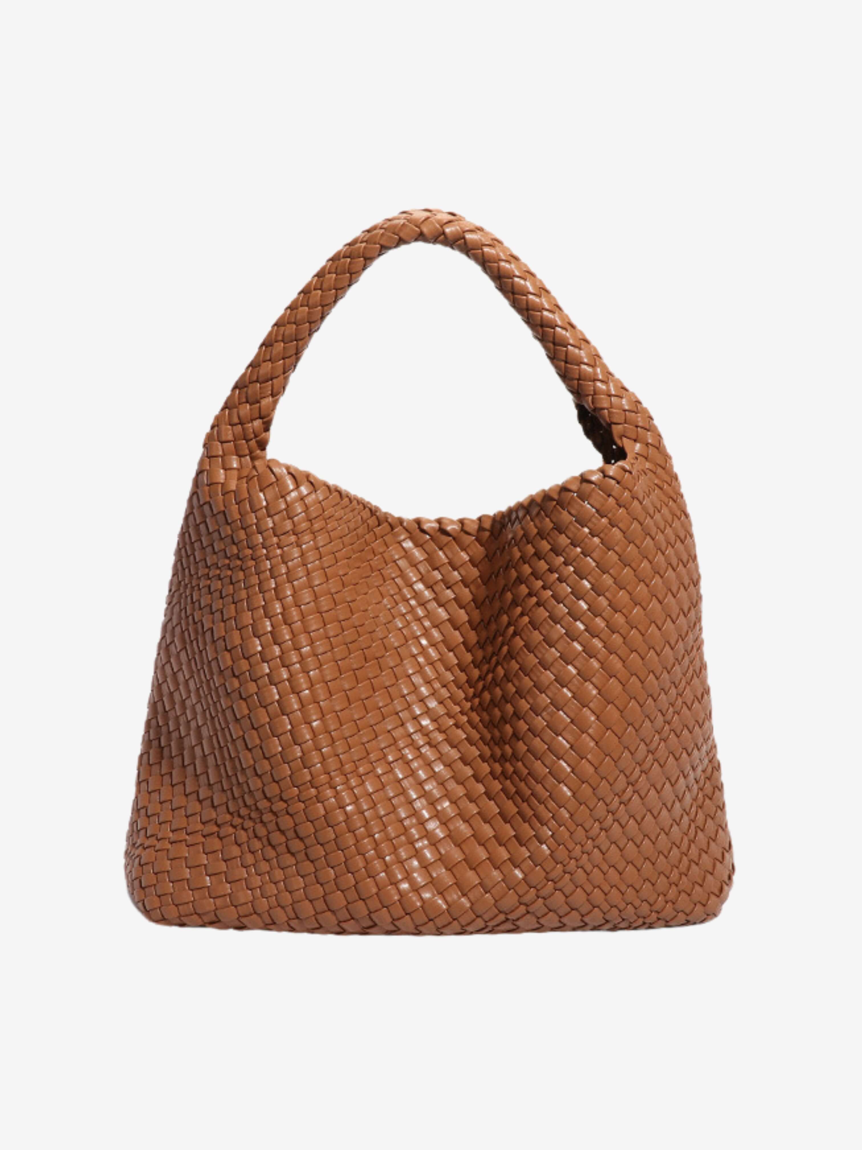 Luna | Elegantná oversized tkaná hobo taška