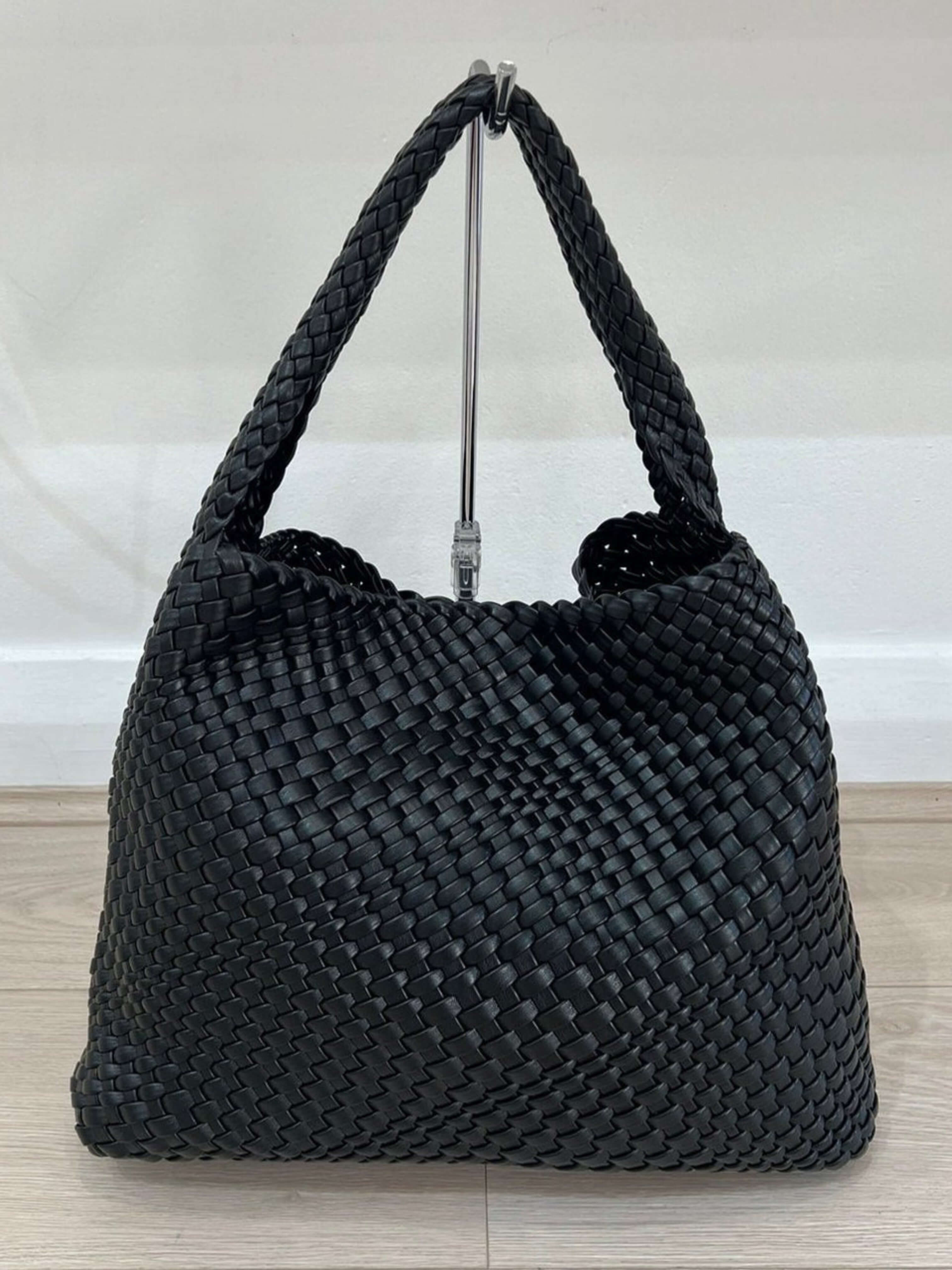 Luna | Elegantná oversized tkaná hobo taška