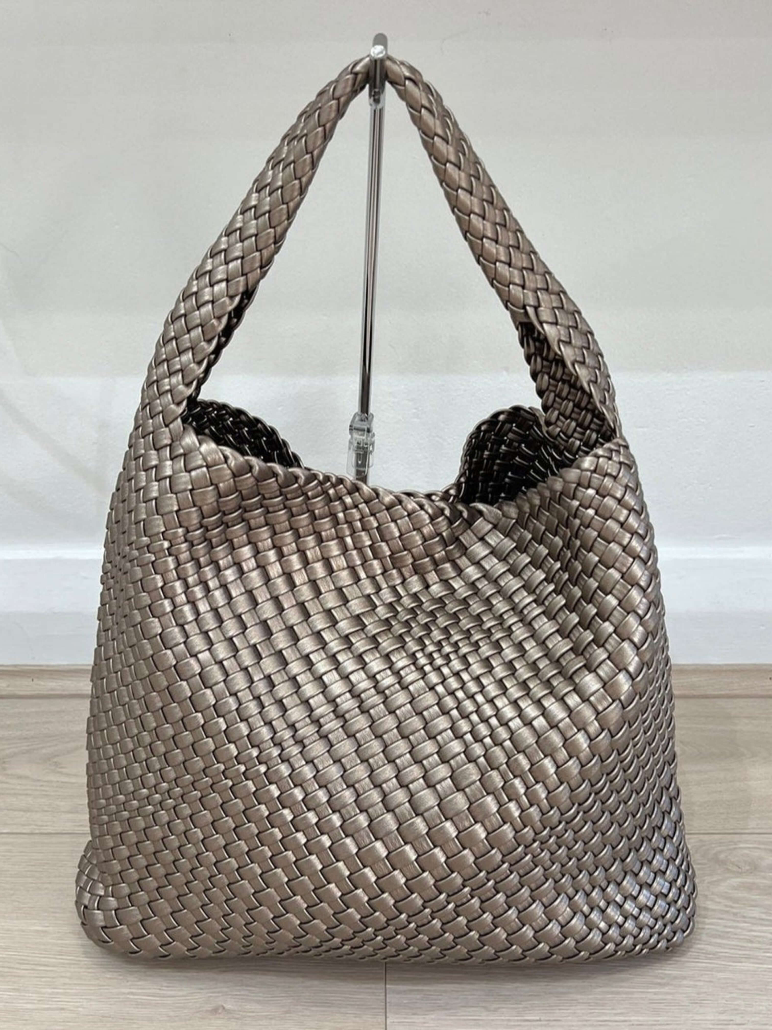 Luna | Elegantná oversized tkaná hobo taška