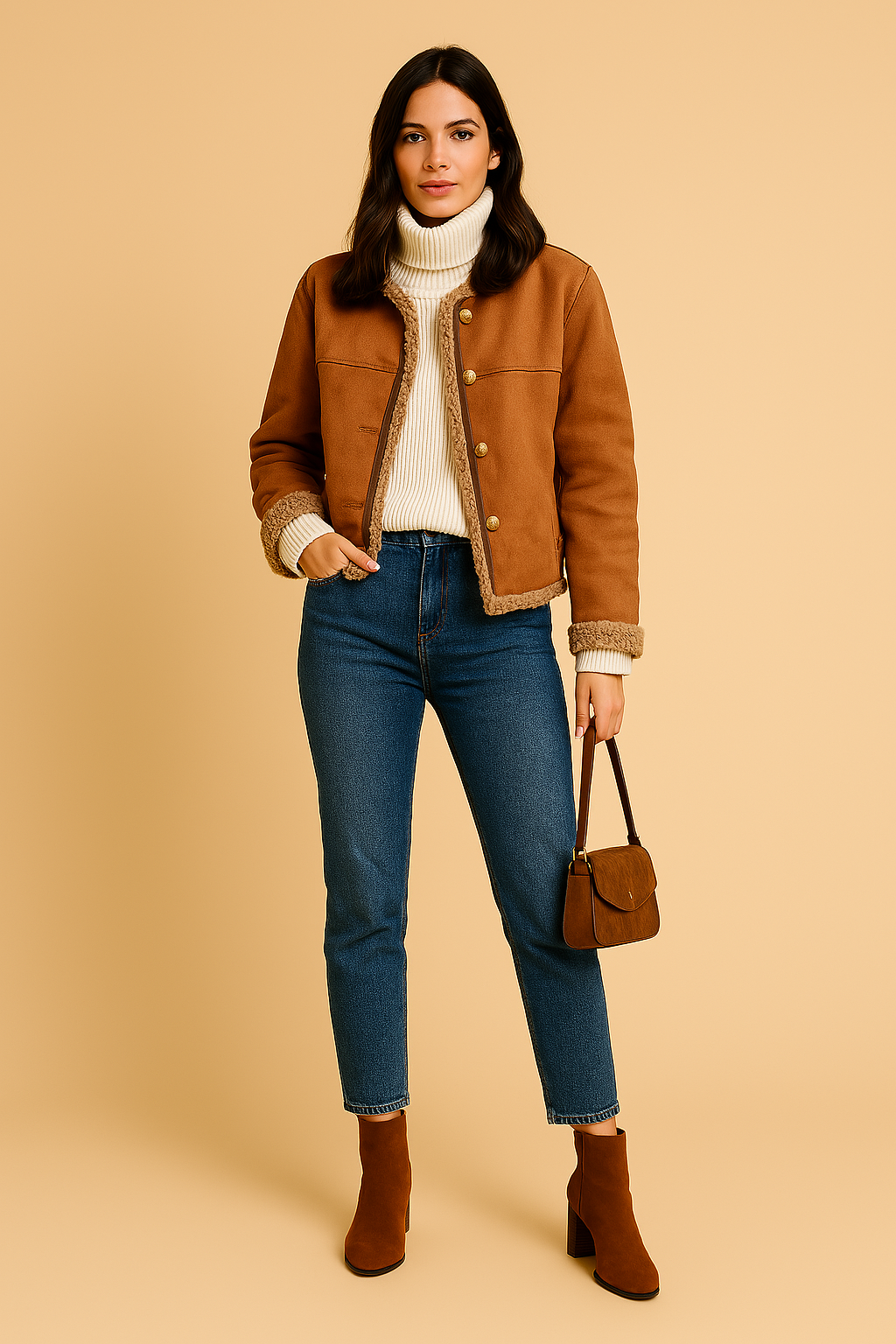 Charlene | Shearling Coat