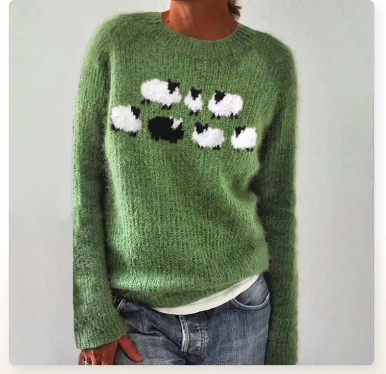 Addison | Retro Island Sweater