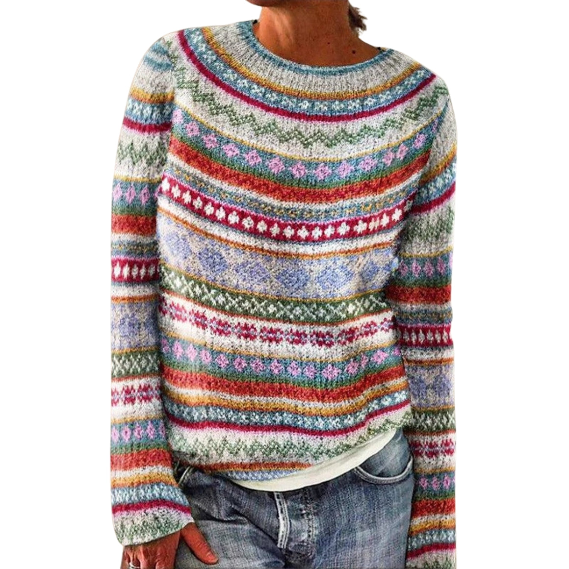 Camila | Retro Island Sweaters