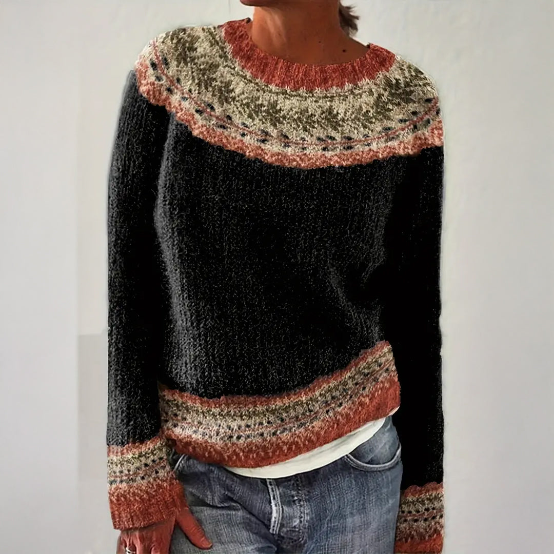 Petra | Retro Island Sweater