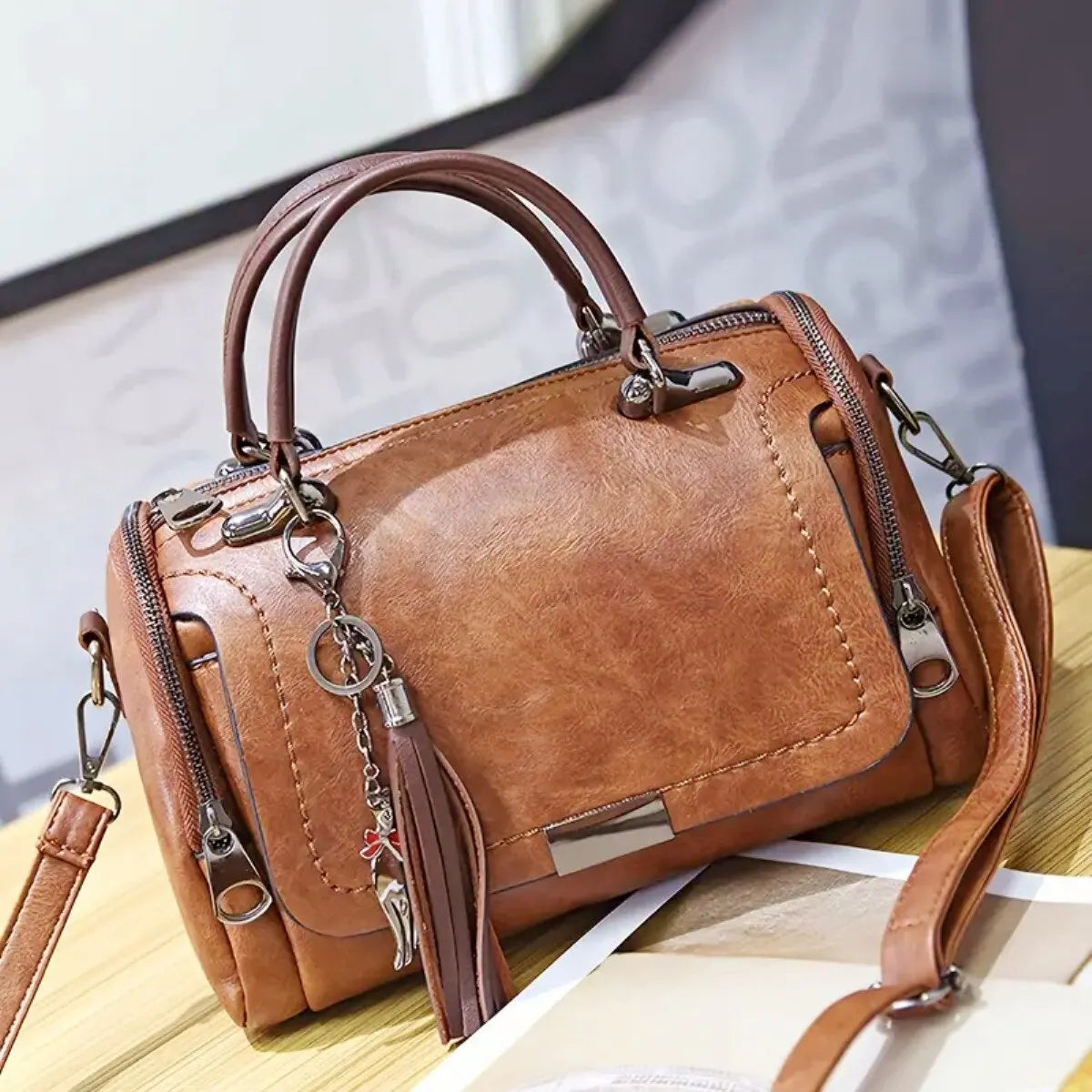 Stella - Leather Handbag