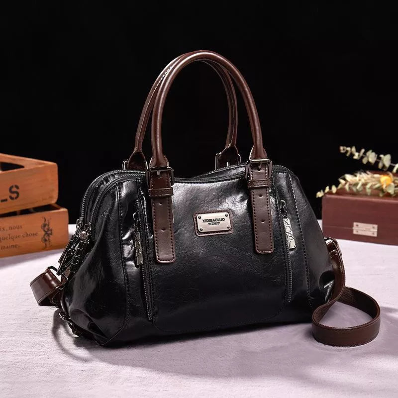 Nina - Elegantná Kožená Taška