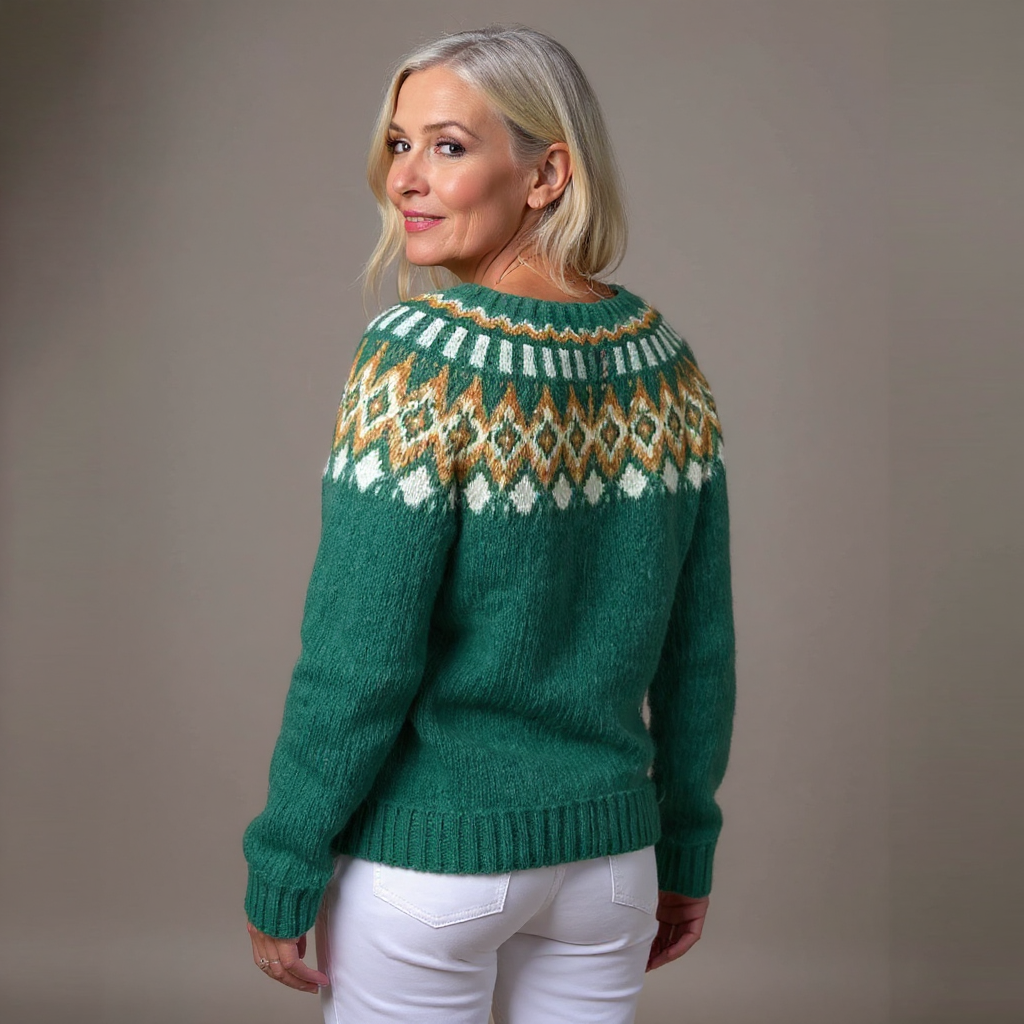 Natalia | Retro Island Cardigan