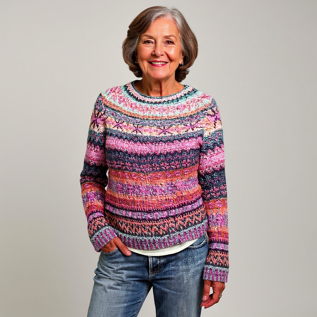 Madison | Retro Island Sweater