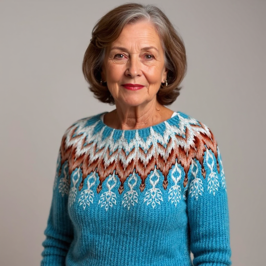 Evelyn | Retro Salos Sweater